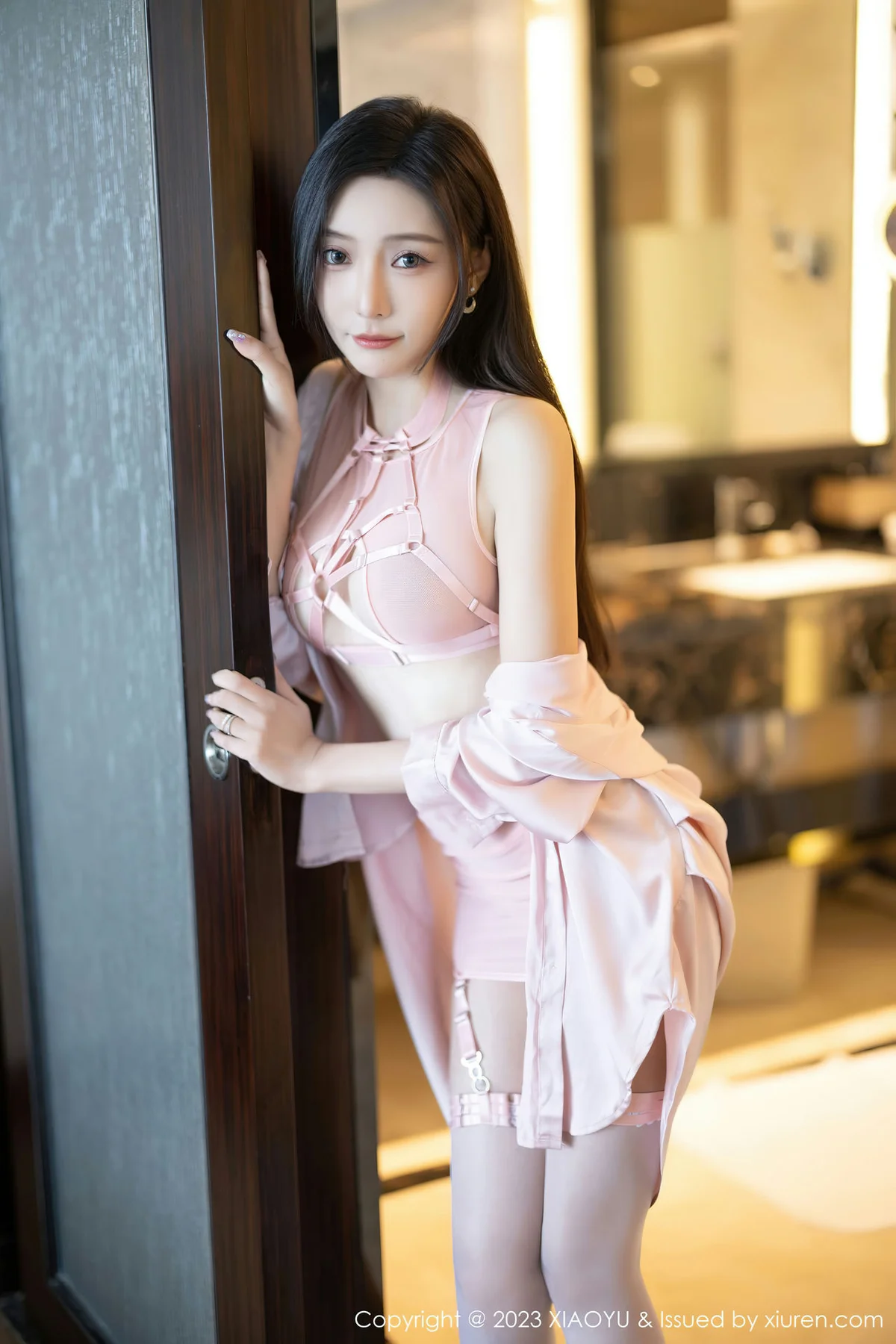 XIAOYU  语画界 Vol.1040  王馨瑶yanni 粉色情趣服饰性感写真11 - 5