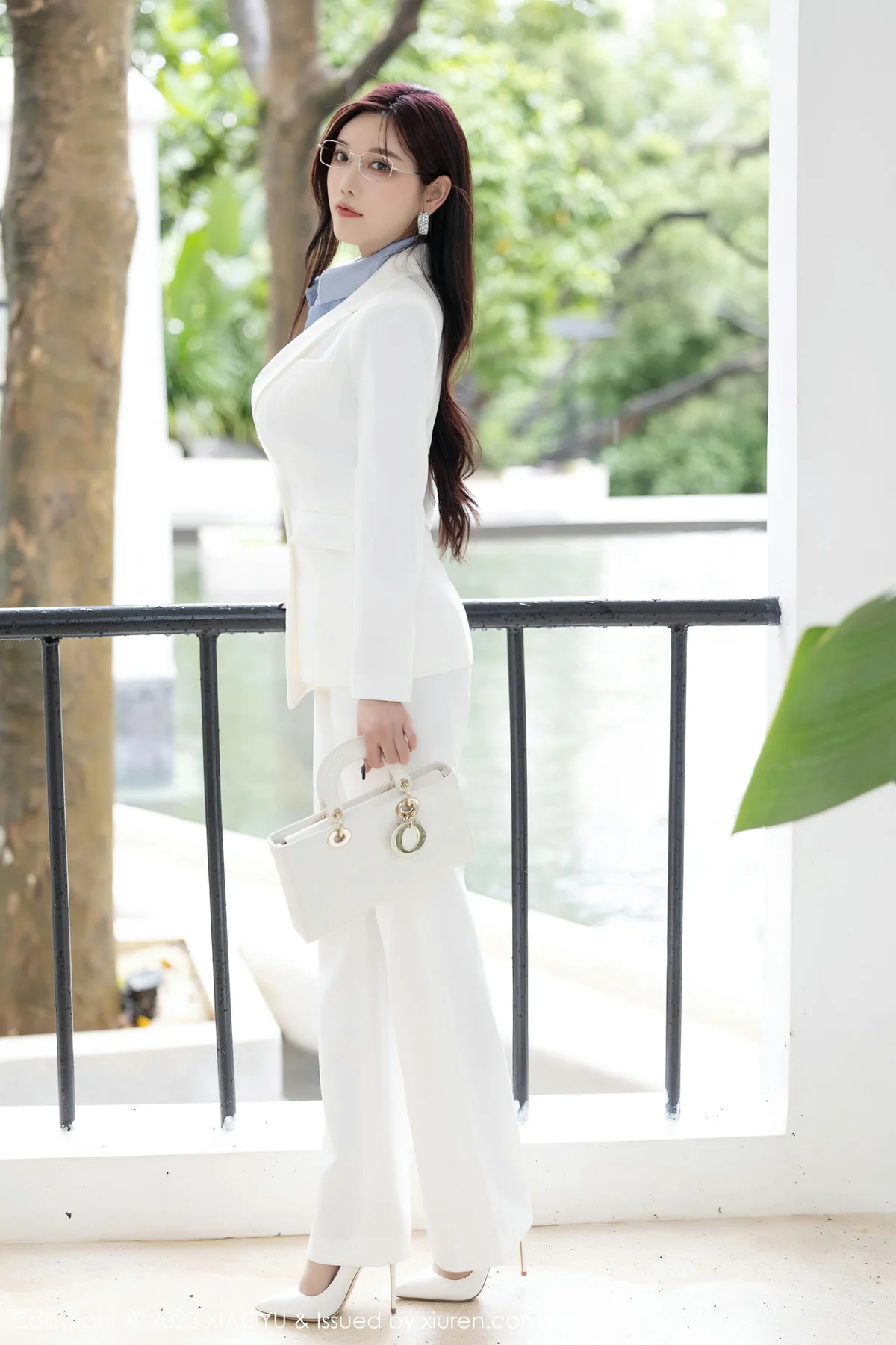 XIAOYU  语画  Vol.1065  杨晨晨Yome 白色简约OL贵州旅拍2 - 3