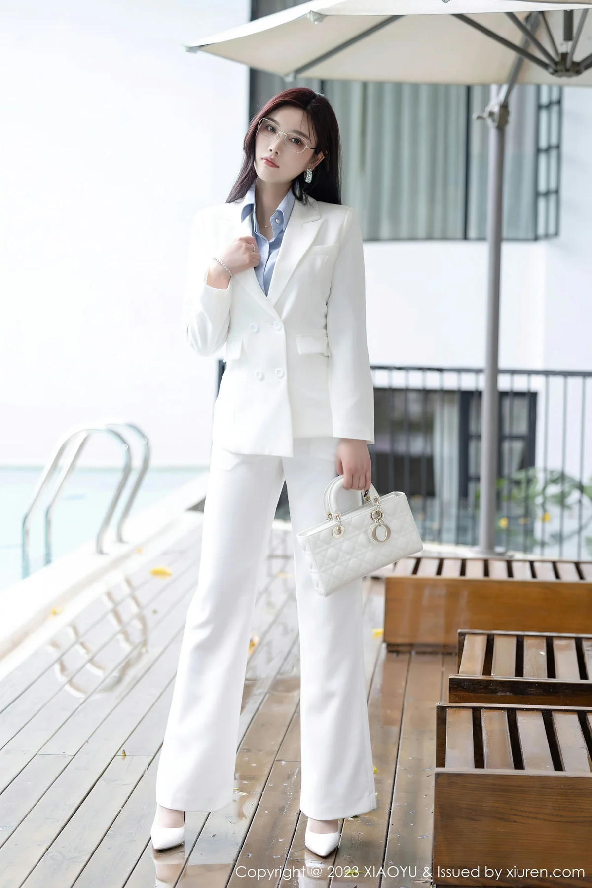 XIAOYU  语画  Vol.1065  杨晨晨Yome 白色简约OL贵州旅拍2 - 8