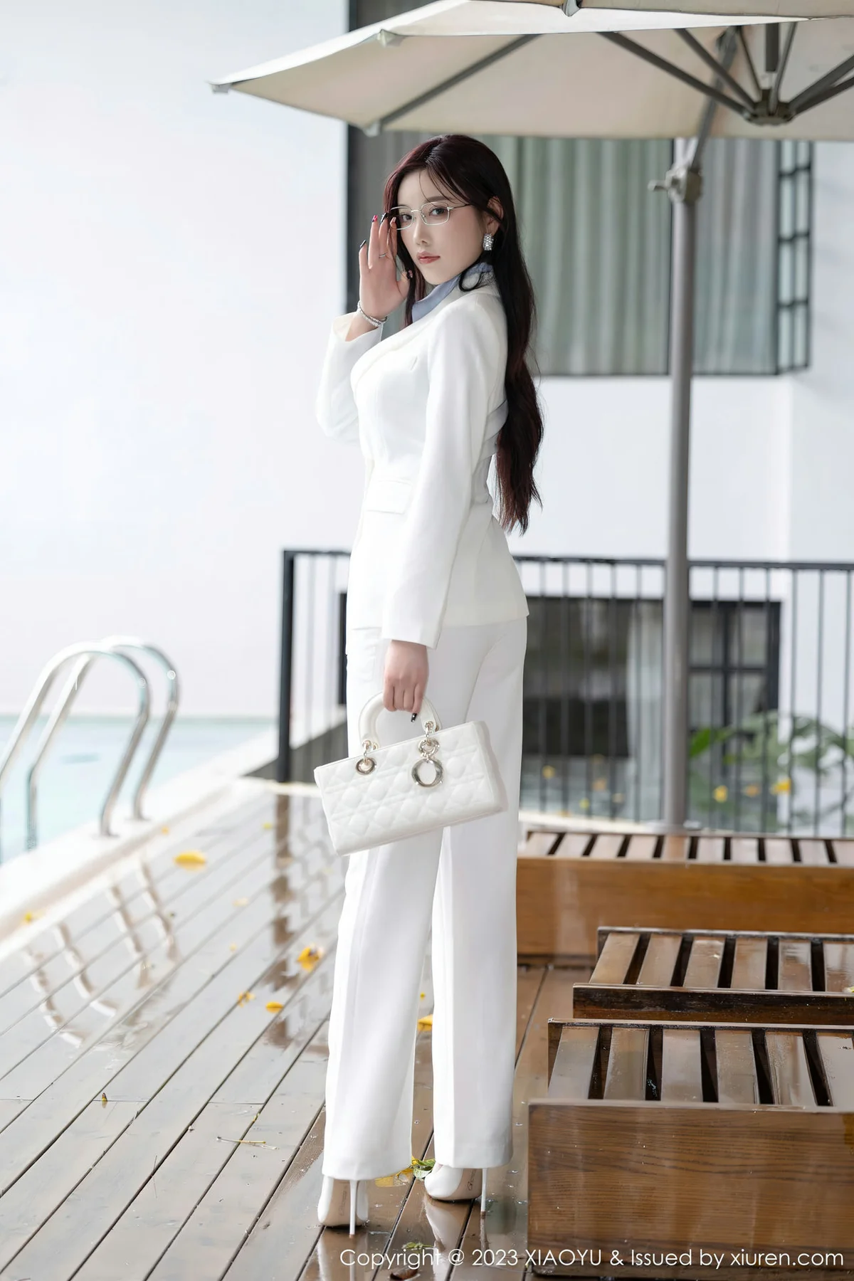 XIAOYU  语画  Vol.1065  杨晨晨Yome 白色简约OL贵州旅拍2 - 9