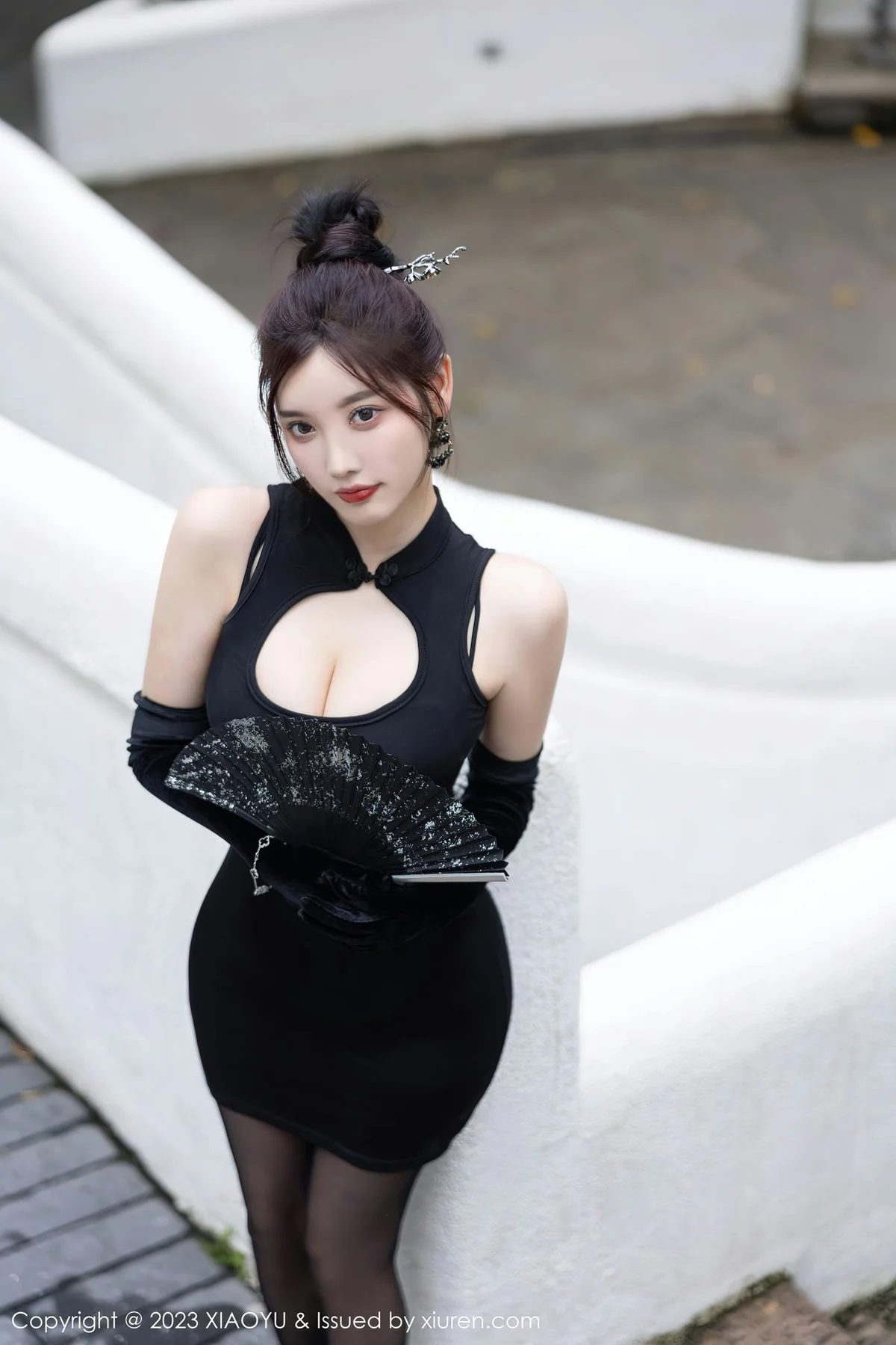 XIAOYU  语画  Vol.1070  杨晨晨Yome 魅惑黑丝贵州旅拍1 - 3