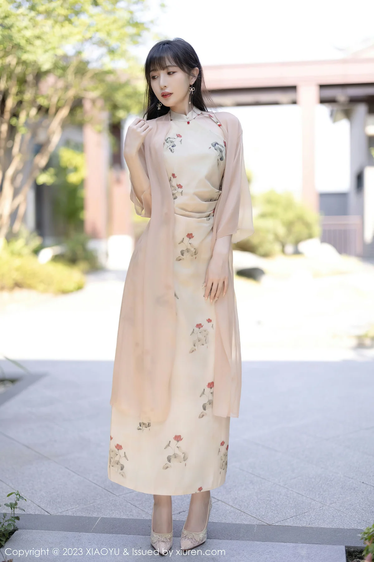 XIAOYU  语画  Vol.1071  林星阑 浅色薄纱贵州旅拍1 - 6