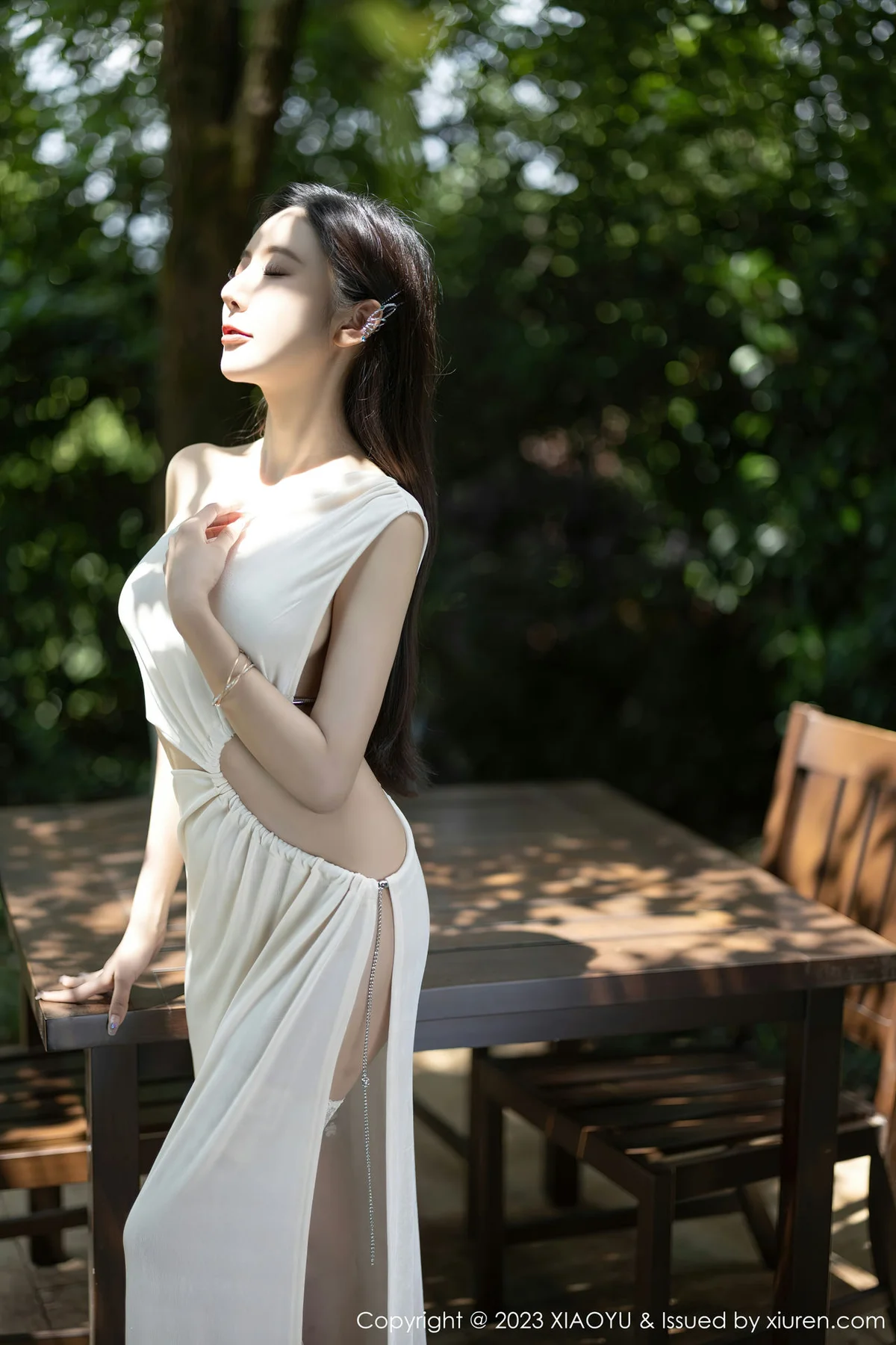 XIAOYU  语画  Vol.1082  王馨瑶yanni 黑色情趣内衣贵州旅拍11 - 2