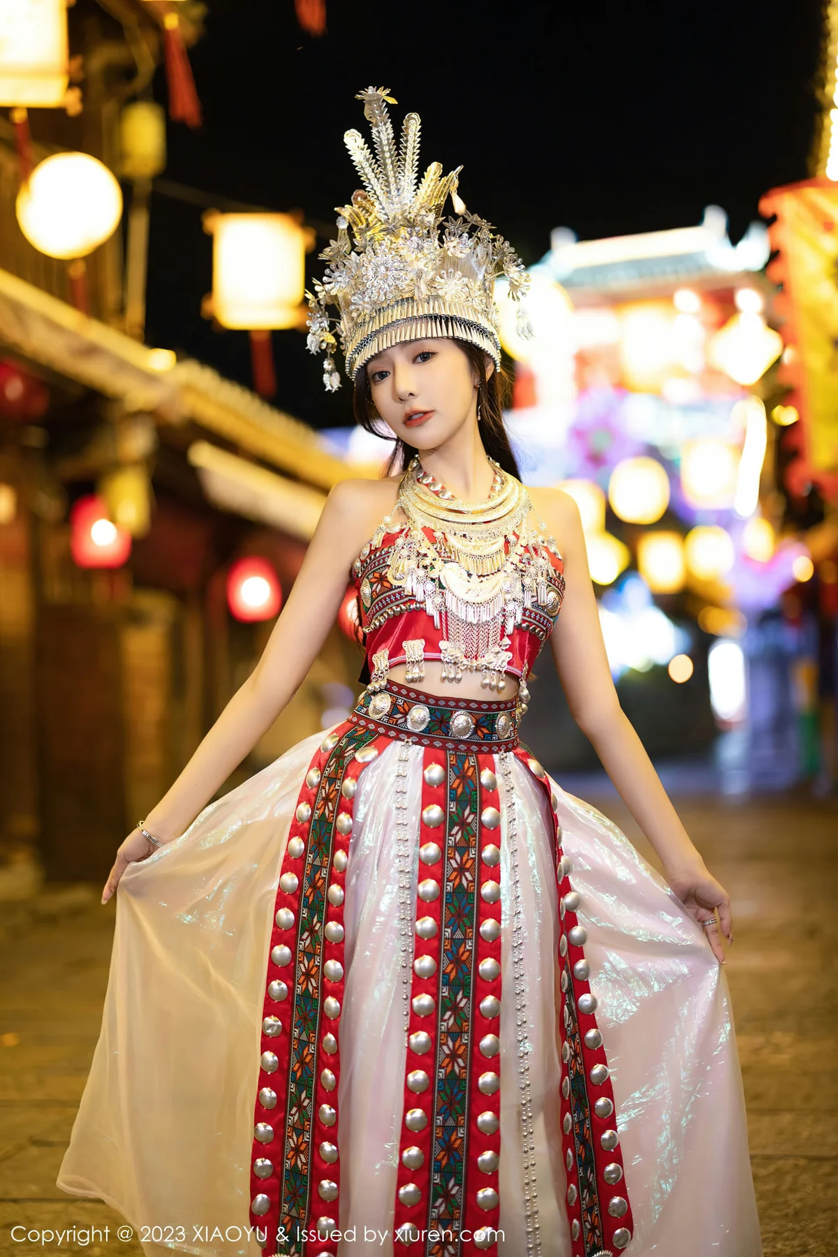 XIAOYU  语画  Vol.1091  王馨瑶yanni 少数民族服饰贵州旅拍1 - 1