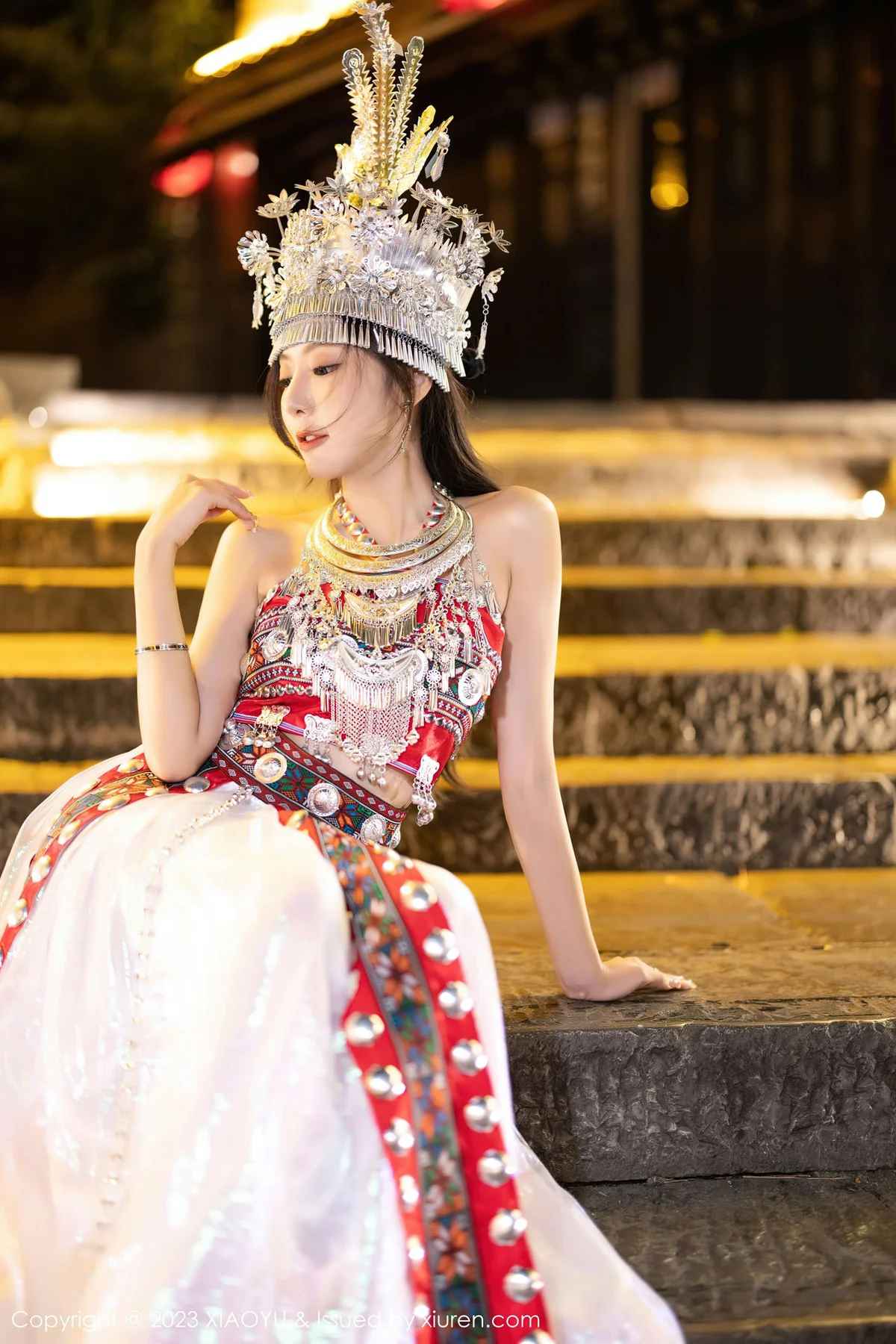 XIAOYU  语画  Vol.1091  王馨瑶yanni 少数民族服饰贵州旅拍1 - 3