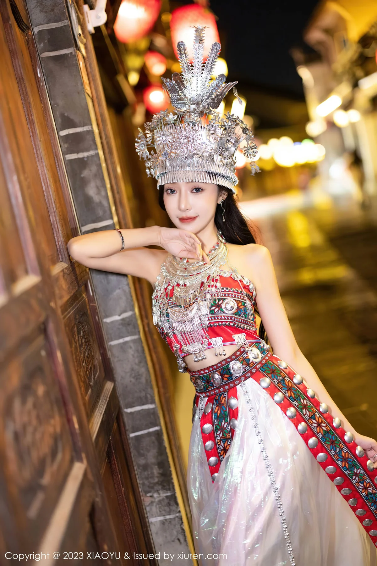 XIAOYU  语画  Vol.1091  王馨瑶yanni 少数民族服饰贵州旅拍1 - 4