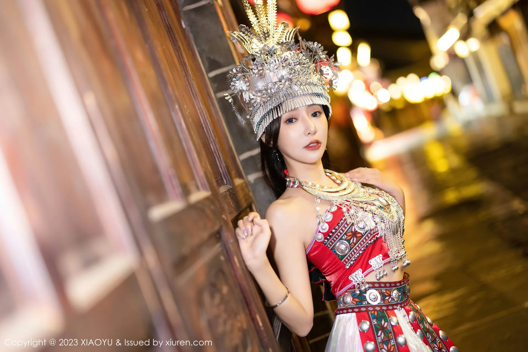 XIAOYU  语画  Vol.1091  王馨瑶yanni 少数民族服饰贵州旅拍1 - 5