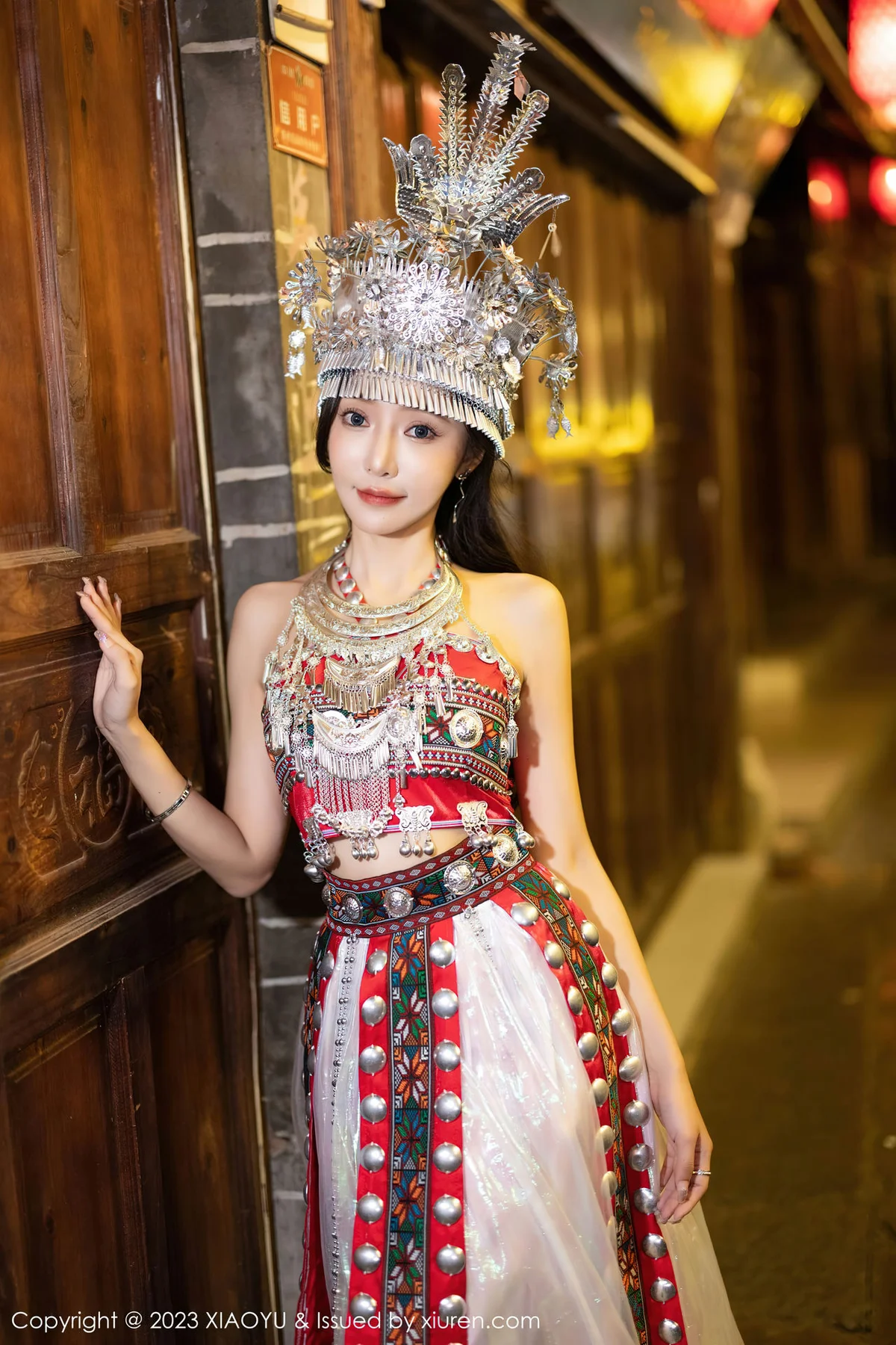 XIAOYU  语画  Vol.1091  王馨瑶yanni 少数民族服饰贵州旅拍1 - 6