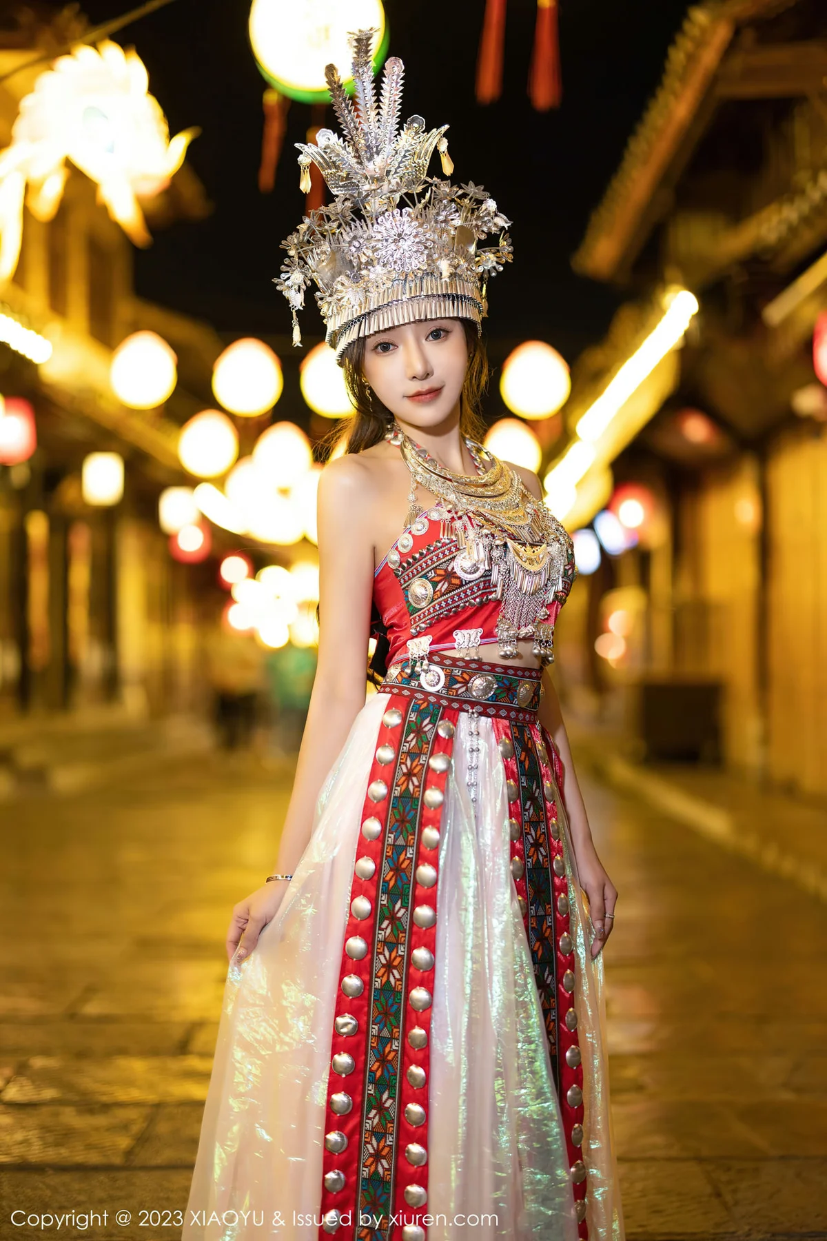 XIAOYU  语画  Vol.1091  王馨瑶yanni 少数民族服饰贵州旅拍1 - 7