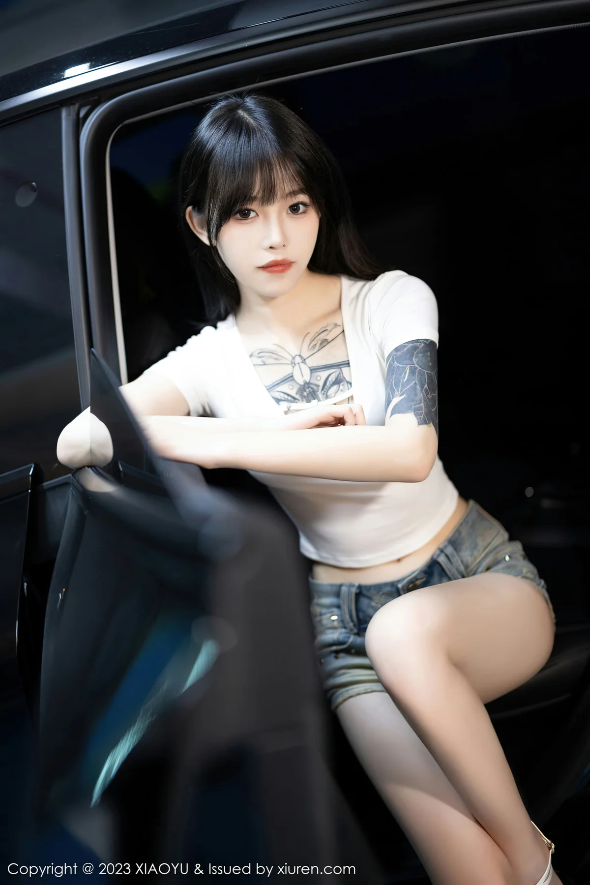 XIAOYU  语画  Vol.1096  奶瓶 超短牛仔性感写真3 - 4