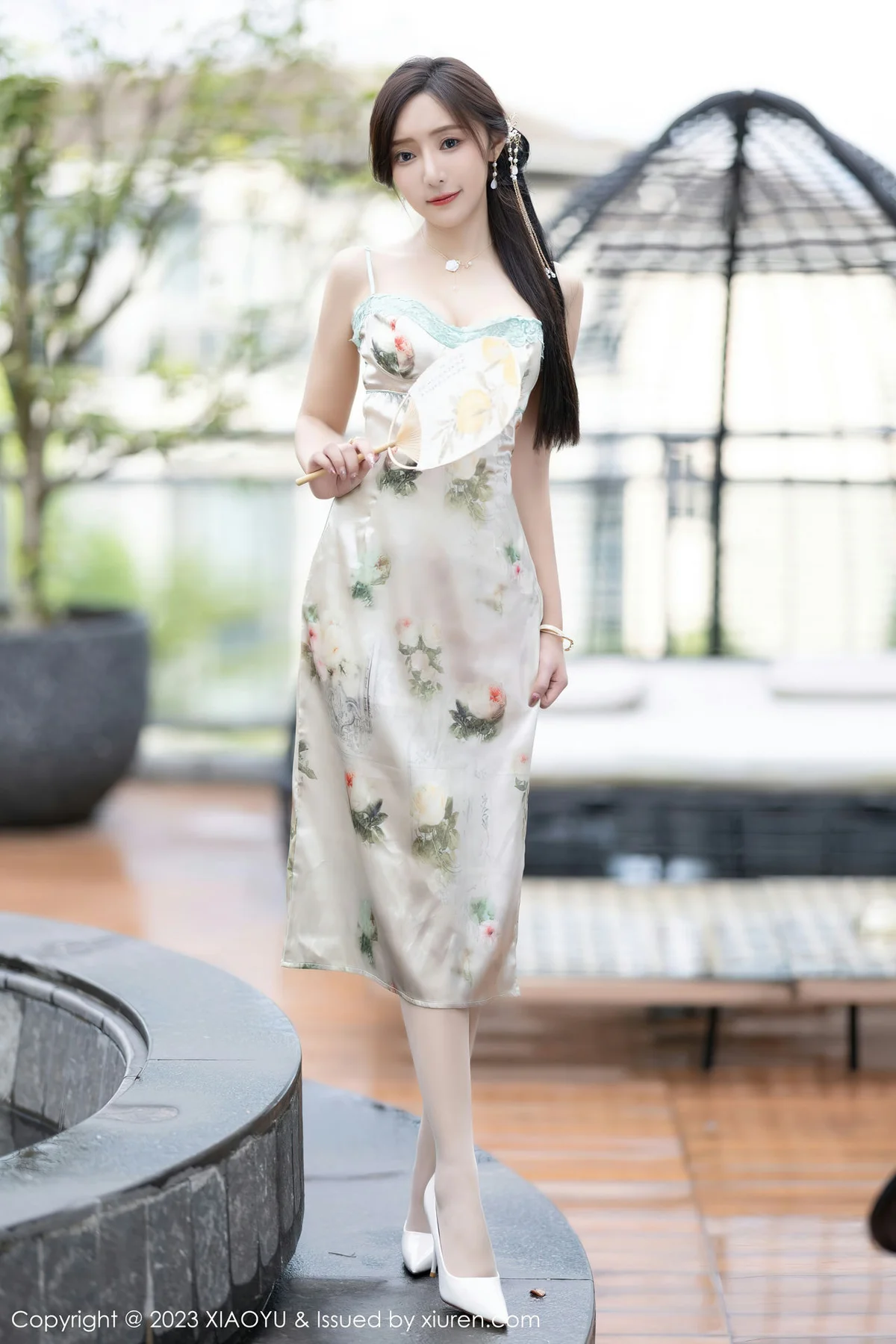 XIAOYU  语画  Vol.1097  王馨瑶yanni 粉色情趣旗袍写真11 - 1