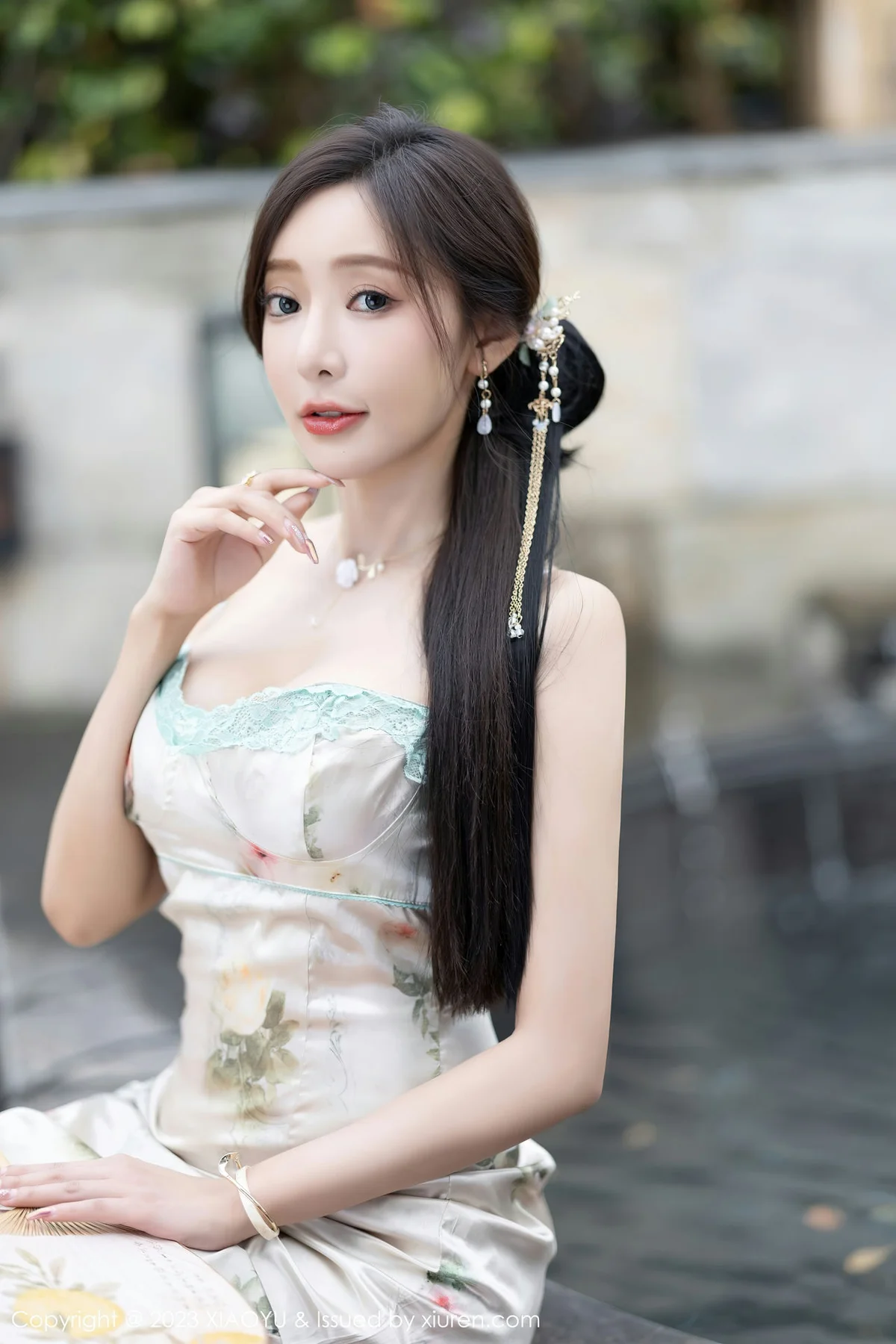 XIAOYU  语画  Vol.1097  王馨瑶yanni 粉色情趣旗袍写真11 - 2