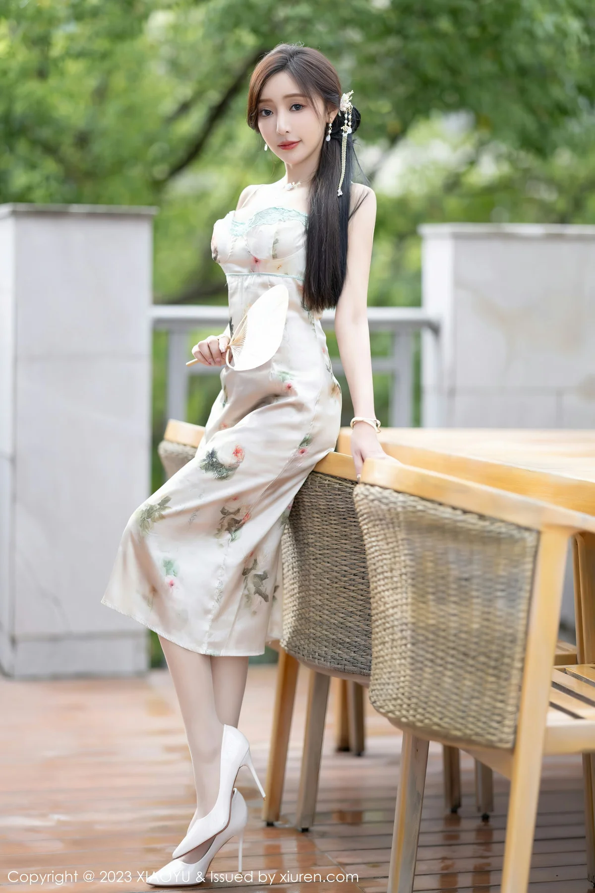 XIAOYU  语画  Vol.1097  王馨瑶yanni 粉色情趣旗袍写真11 - 3