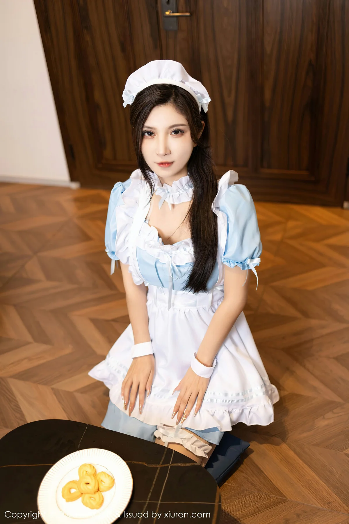 XIAOYU  语画  Vol.1100  小蛮妖Yummy 蓝色女仆贵州旅拍写真11 - 5