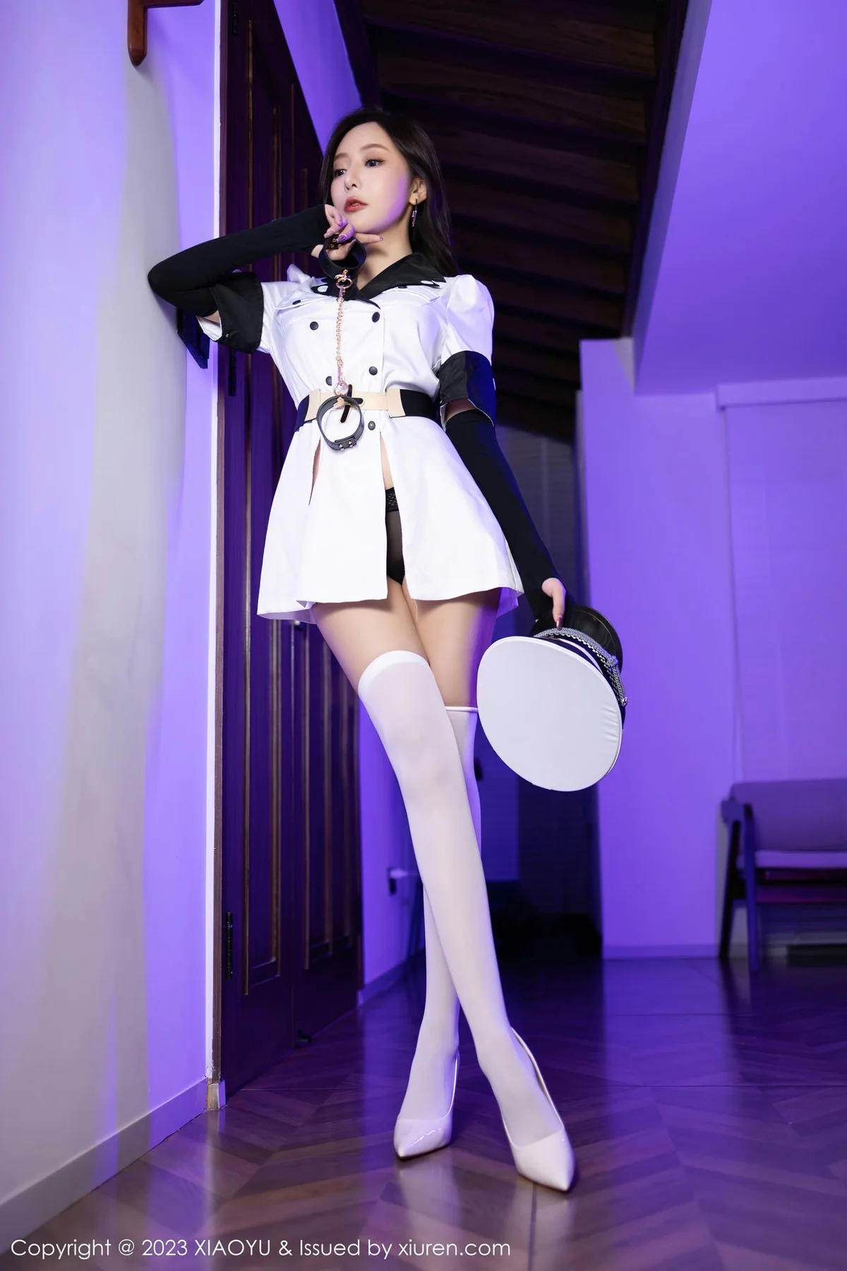 XIAOYU  语画  Vol.1103  王馨瑶yanni 白色水手制服性感写真1 - 2