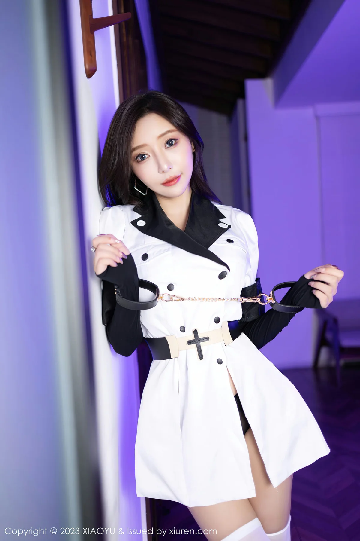 XIAOYU  语画  Vol.1103  王馨瑶yanni 白色水手制服性感写真1 - 4