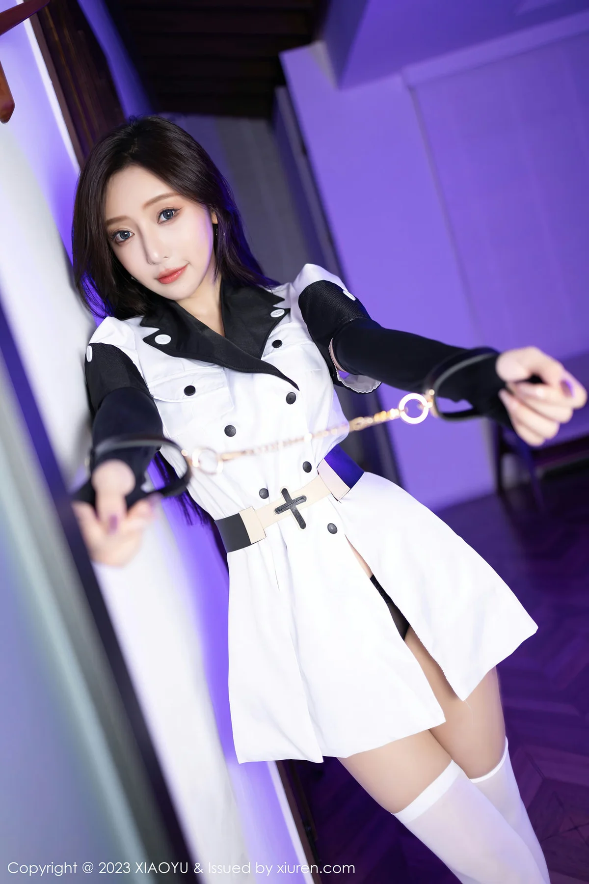 XIAOYU  语画  Vol.1103  王馨瑶yanni 白色水手制服性感写真1 - 5