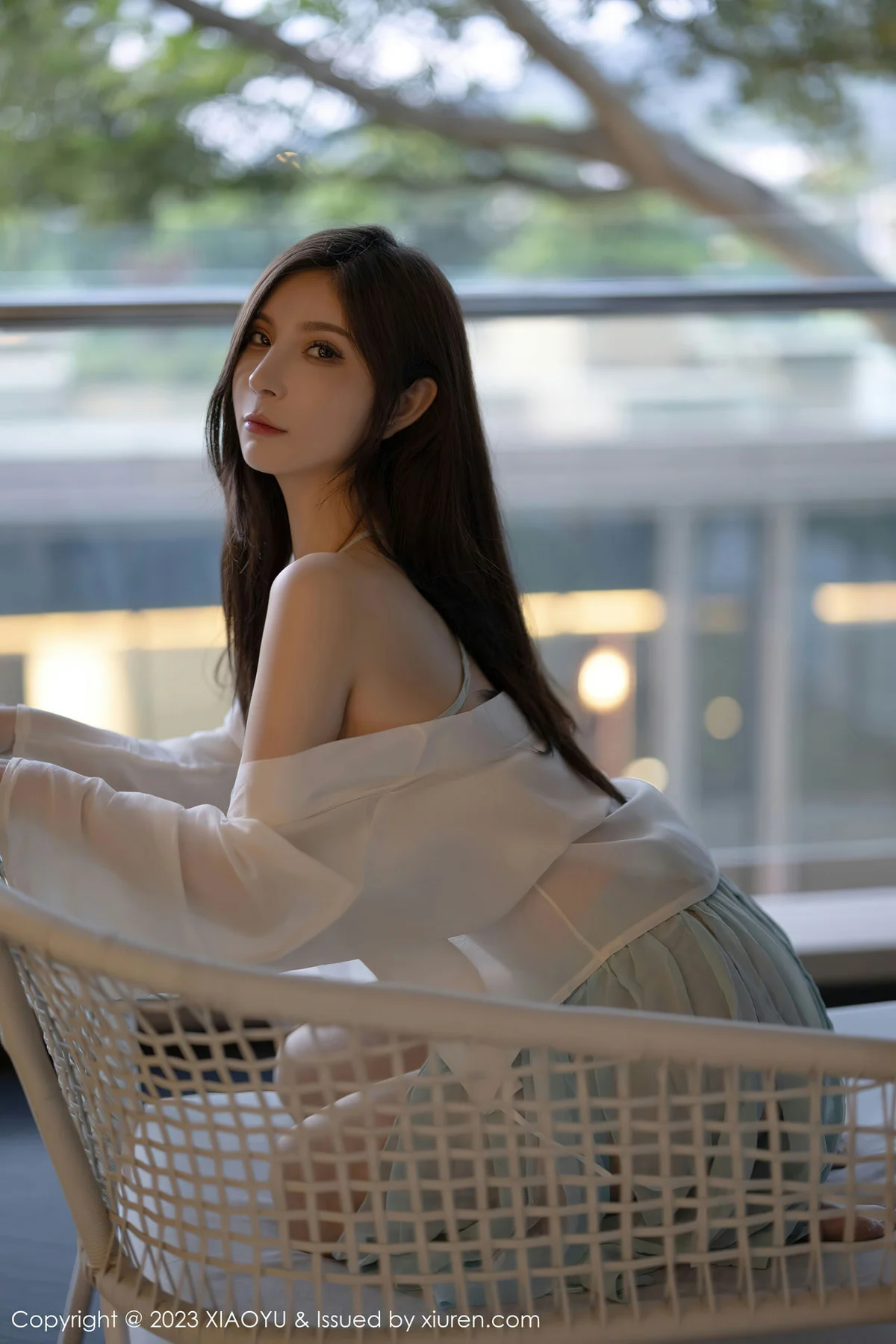 XIAOYU  语画  Vol.1106  小蛮妖Yummy 白色古装轻透贵州旅拍111 - 8