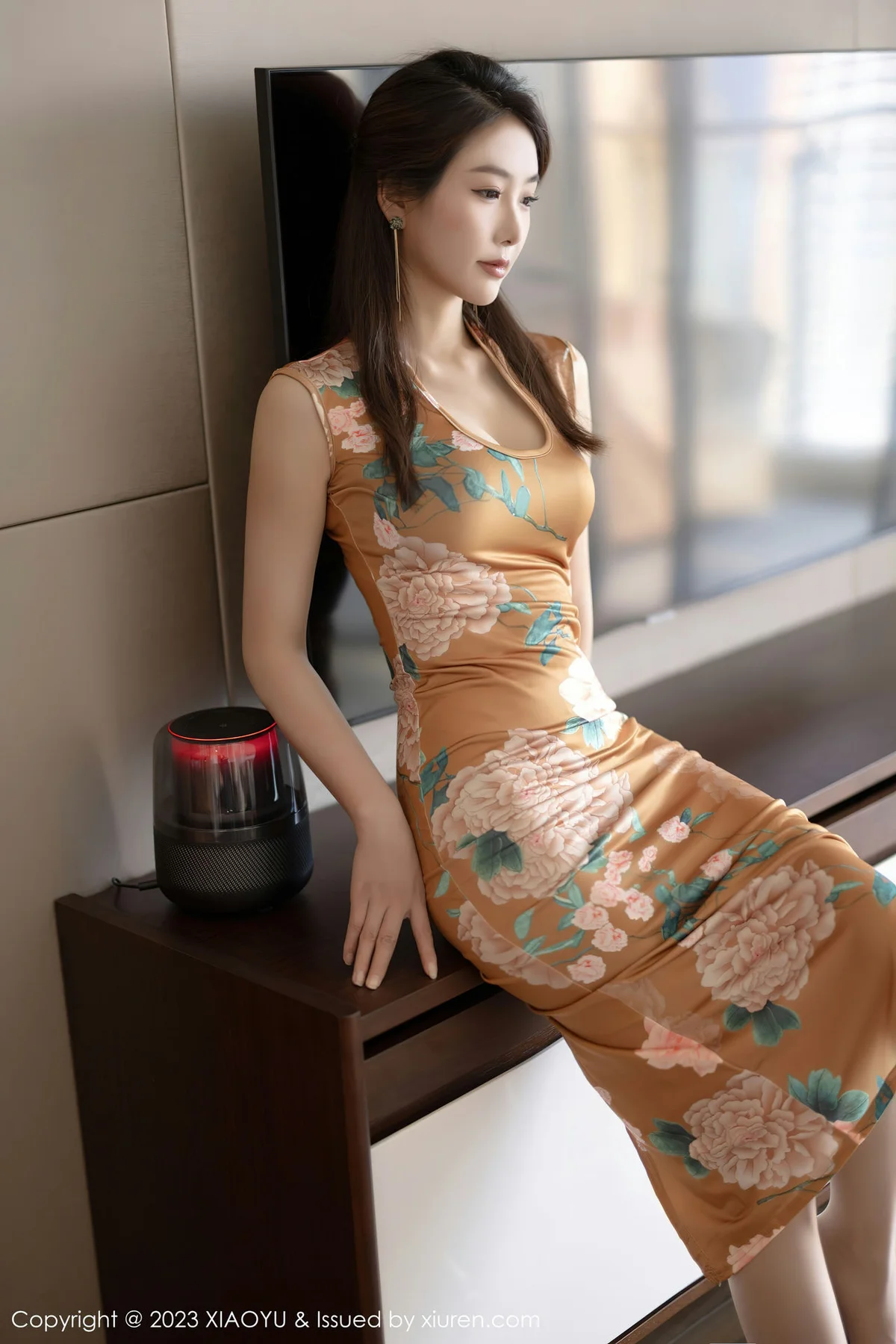 XIAOYU  语画  Vol.1133  苏苏阿 暖色旗袍性感写真2 - 7