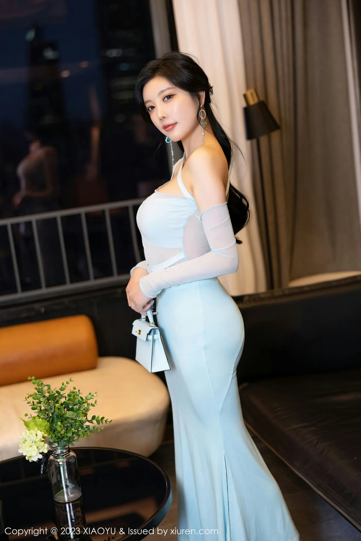 XIAOYU  语画  Vol.1139  杨晨晨Yome 女神白丝美腿性感写真11 - 1