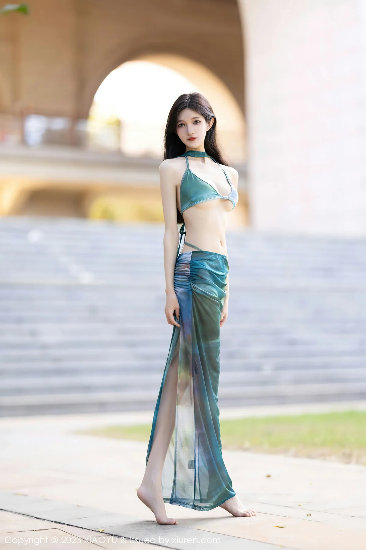 XIAOYU  语画  Vol.1146  程程程- 墨绿色比基尼海南旅拍1 - 8