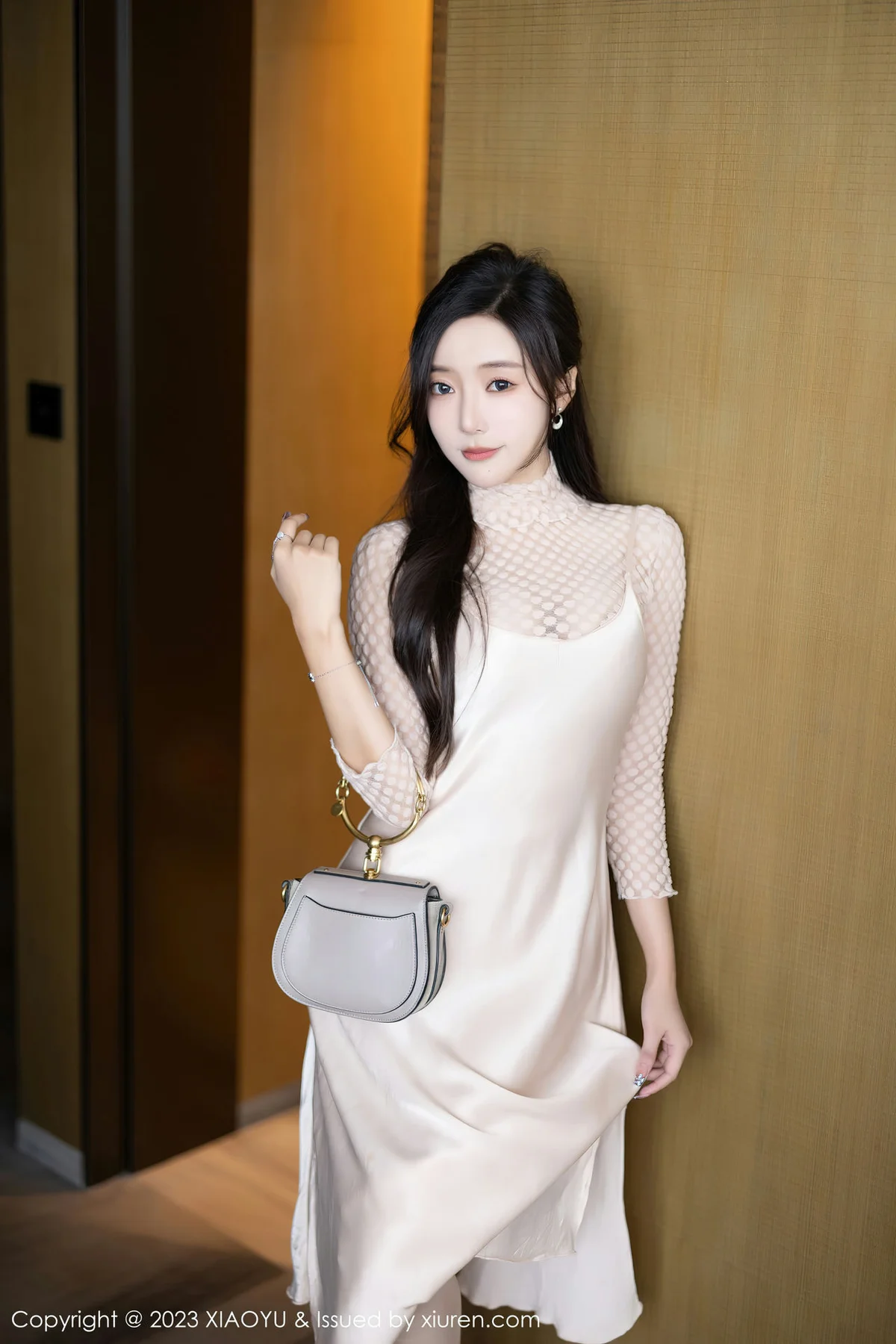 XIAOYU  语画  Vol.1157  王馨瑶yanni 蓝色网纱情趣3 - 4