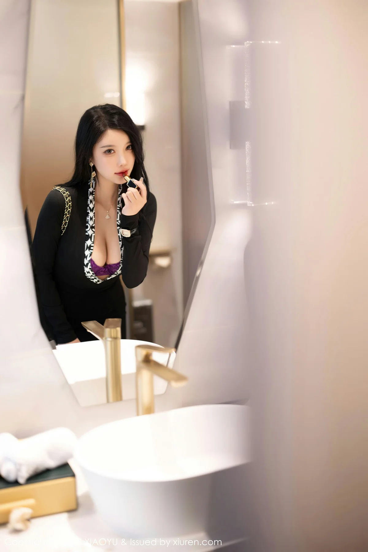 XIAOYU  语画  Vol.1160  杨晨晨Yome 魅惑黑丝海南旅拍11 - 10