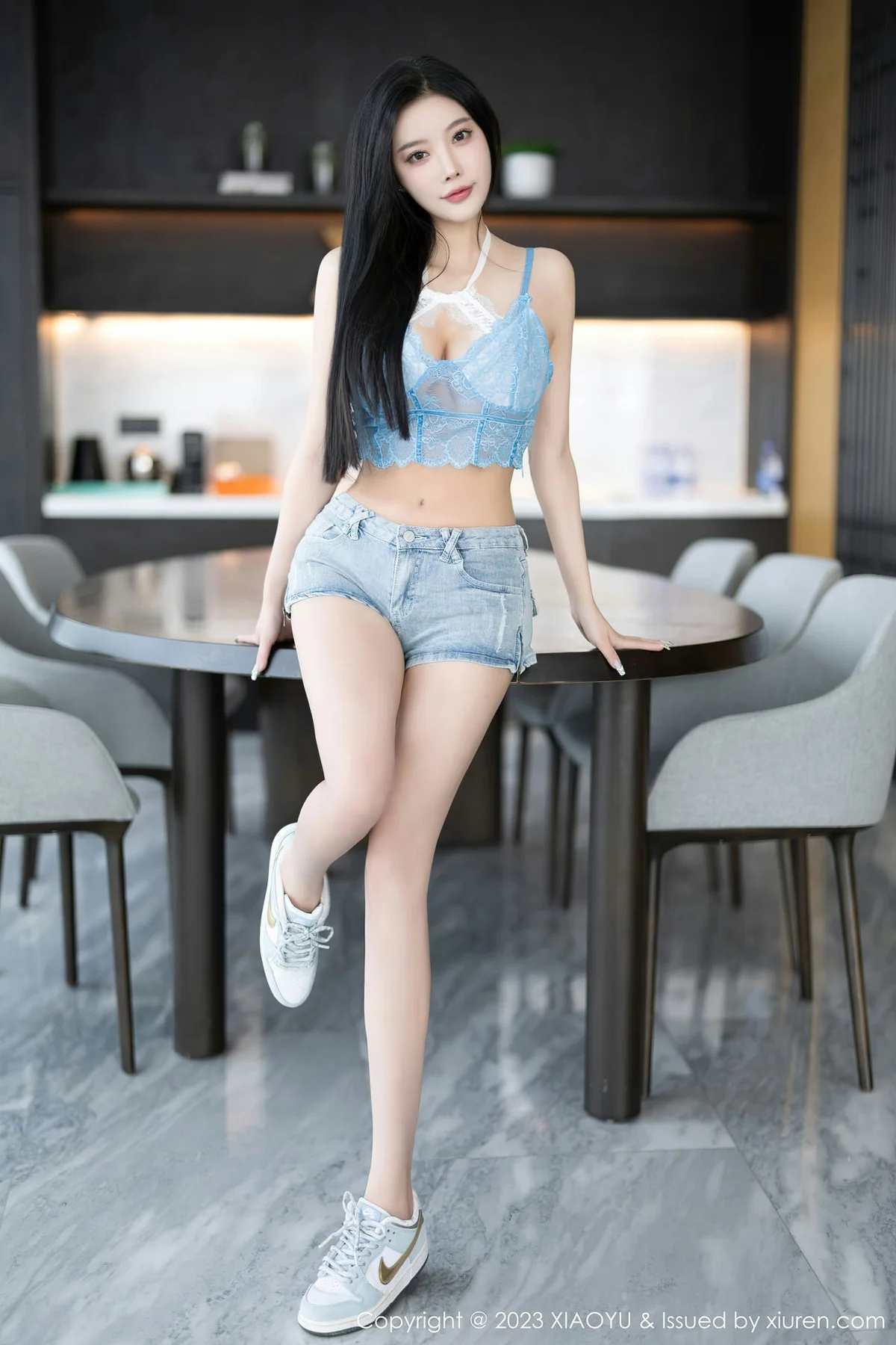 XIAOYU  语画  Vol.1165  杨晨晨Yome 超短牛仔裤海南旅拍1 - 1