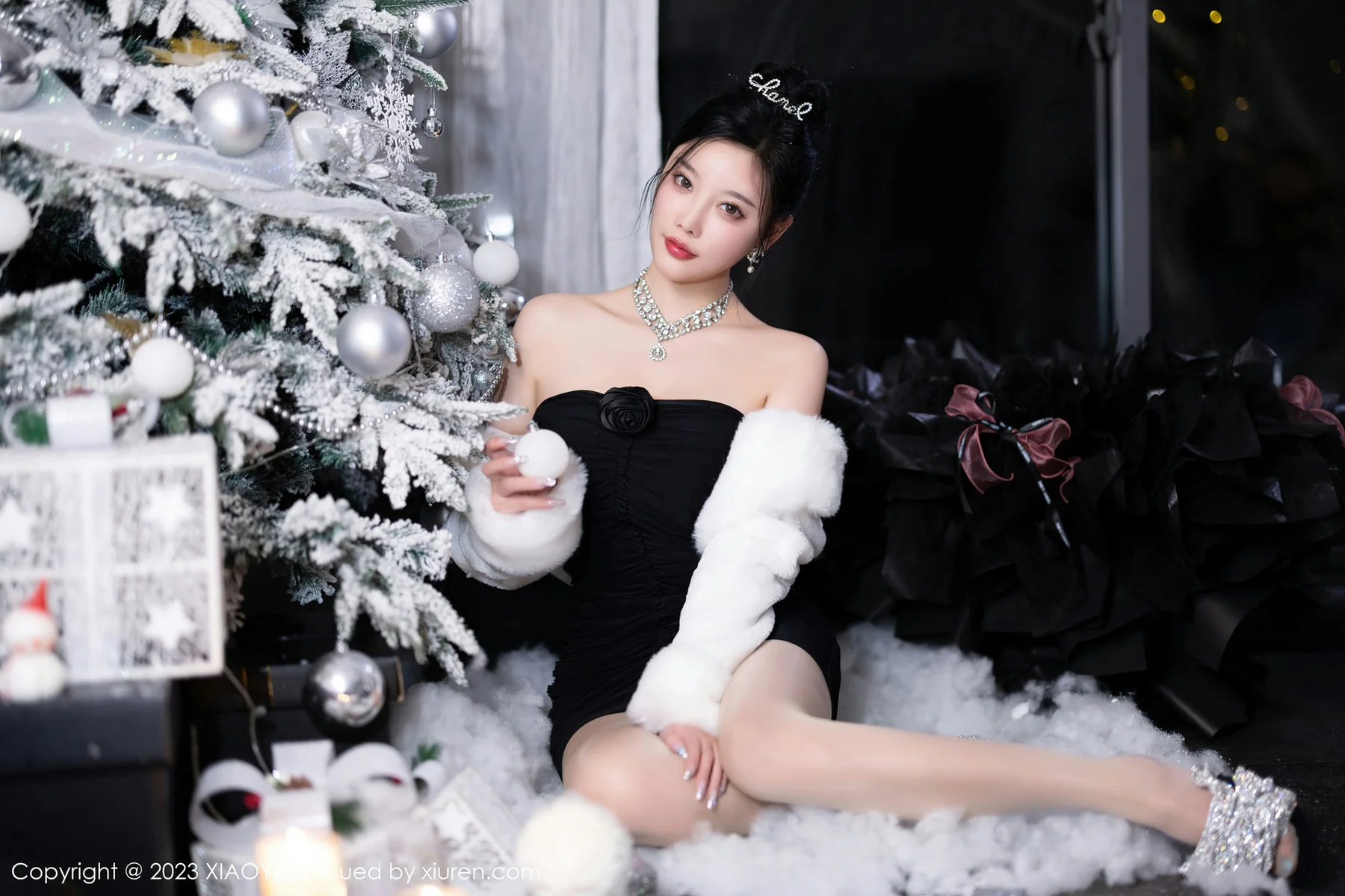 XIAOYU  语画  Vol.1170  杨晨晨Yome 皮衣网袜海南旅拍111 - 6