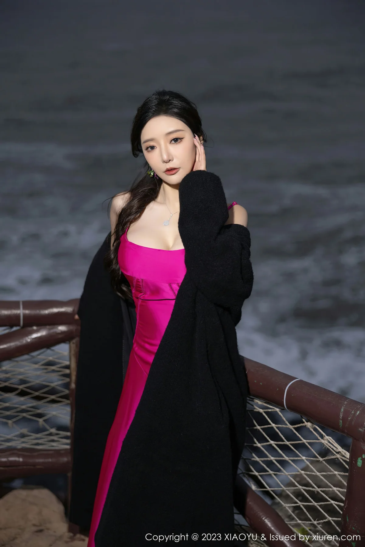 XIAOYU  语画  Vol.1174  王馨瑶yanni 黑色蕾丝情趣海南旅拍11 - 3