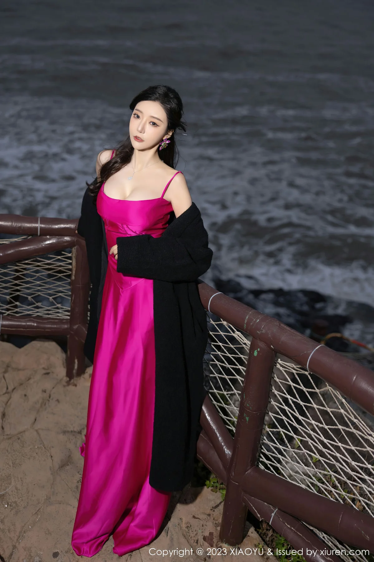 XIAOYU  语画  Vol.1174  王馨瑶yanni 黑色蕾丝情趣海南旅拍11 - 4