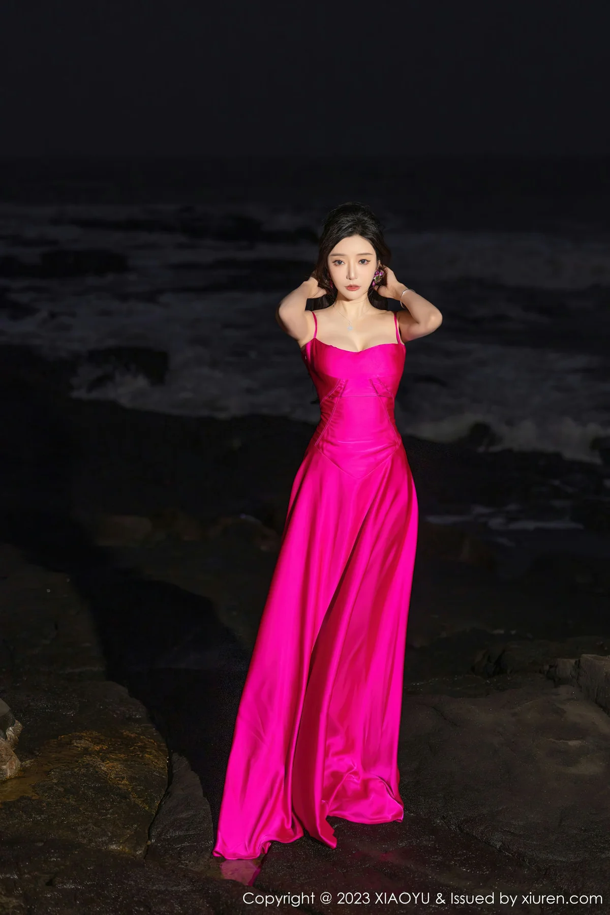 XIAOYU  语画  Vol.1174  王馨瑶yanni 黑色蕾丝情趣海南旅拍11 - 6