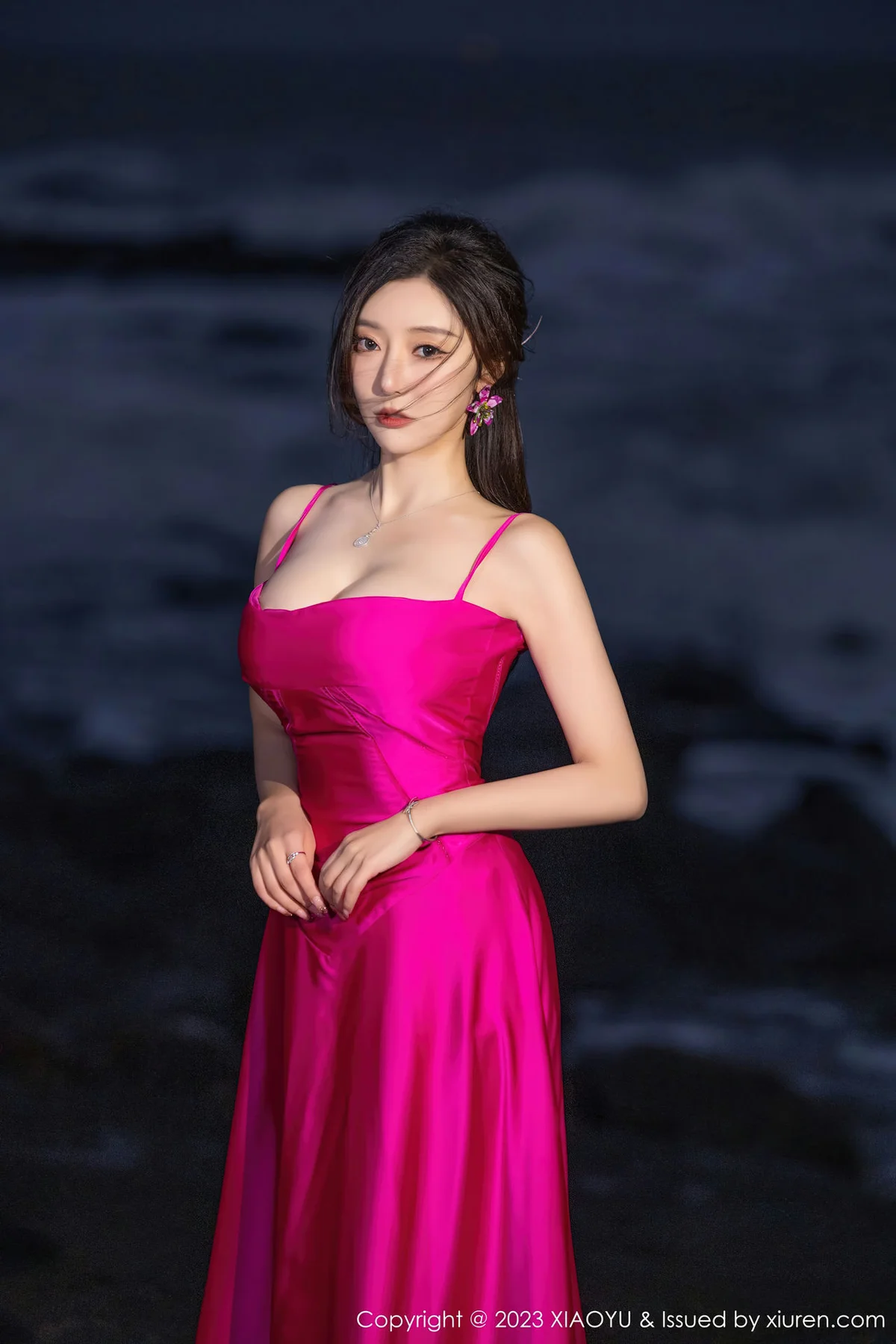 XIAOYU  语画  Vol.1174  王馨瑶yanni 黑色蕾丝情趣海南旅拍11 - 8