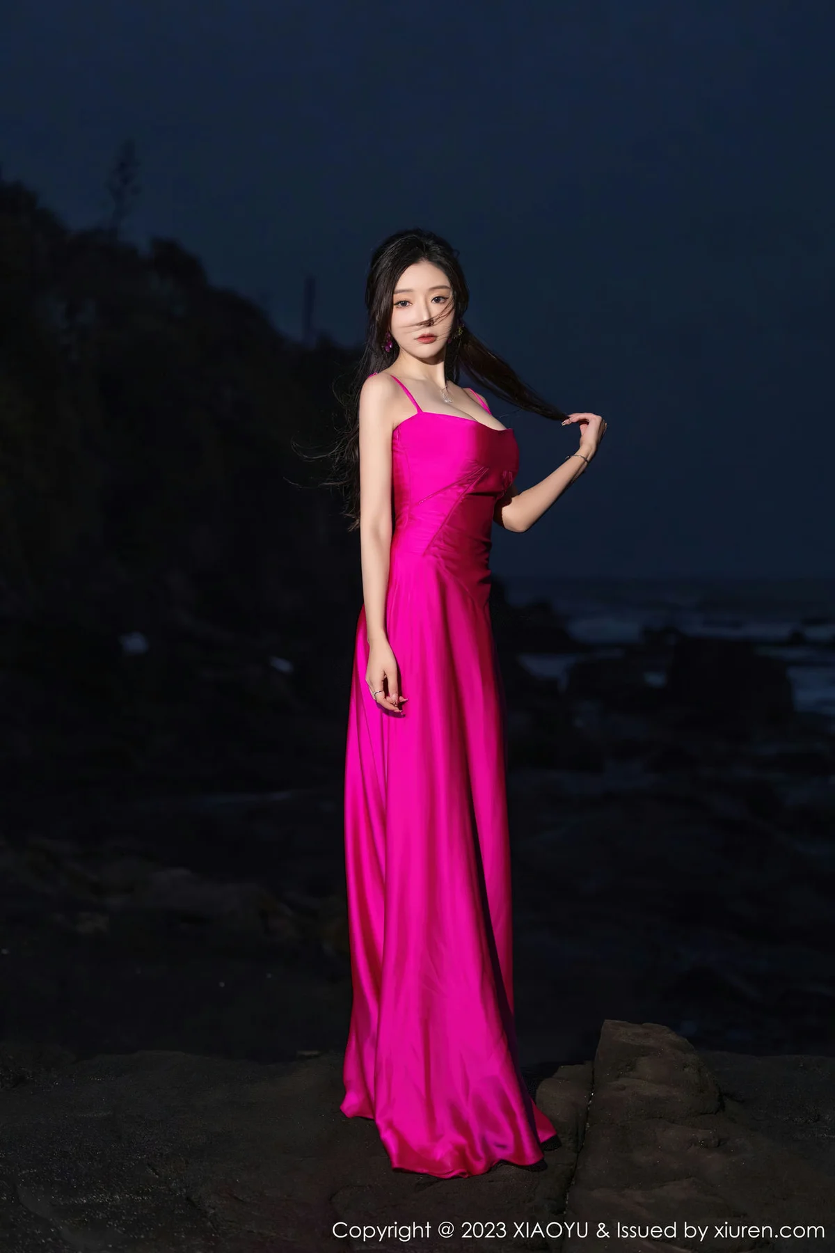 XIAOYU  语画  Vol.1174  王馨瑶yanni 黑色蕾丝情趣海南旅拍11 - 1