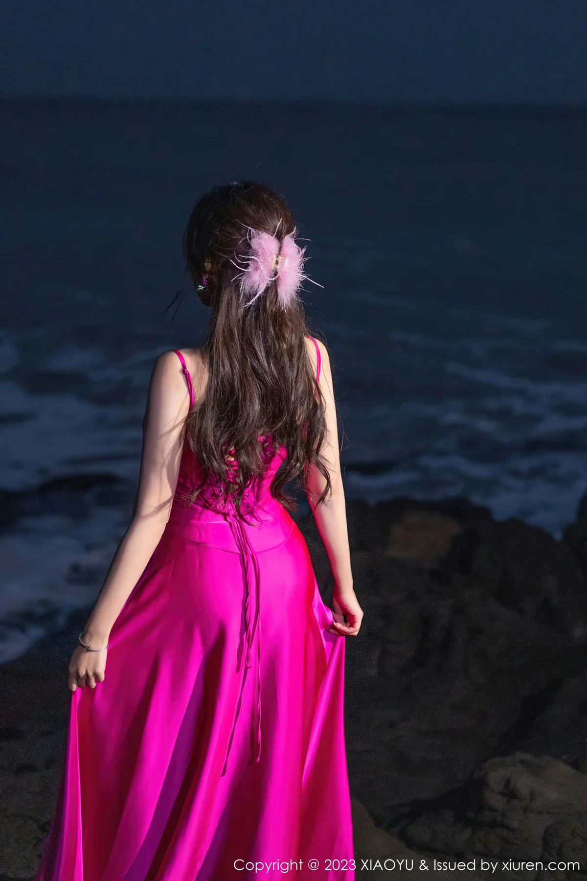 XIAOYU  语画  Vol.1174  王馨瑶yanni 黑色蕾丝情趣海南旅拍11 - 2