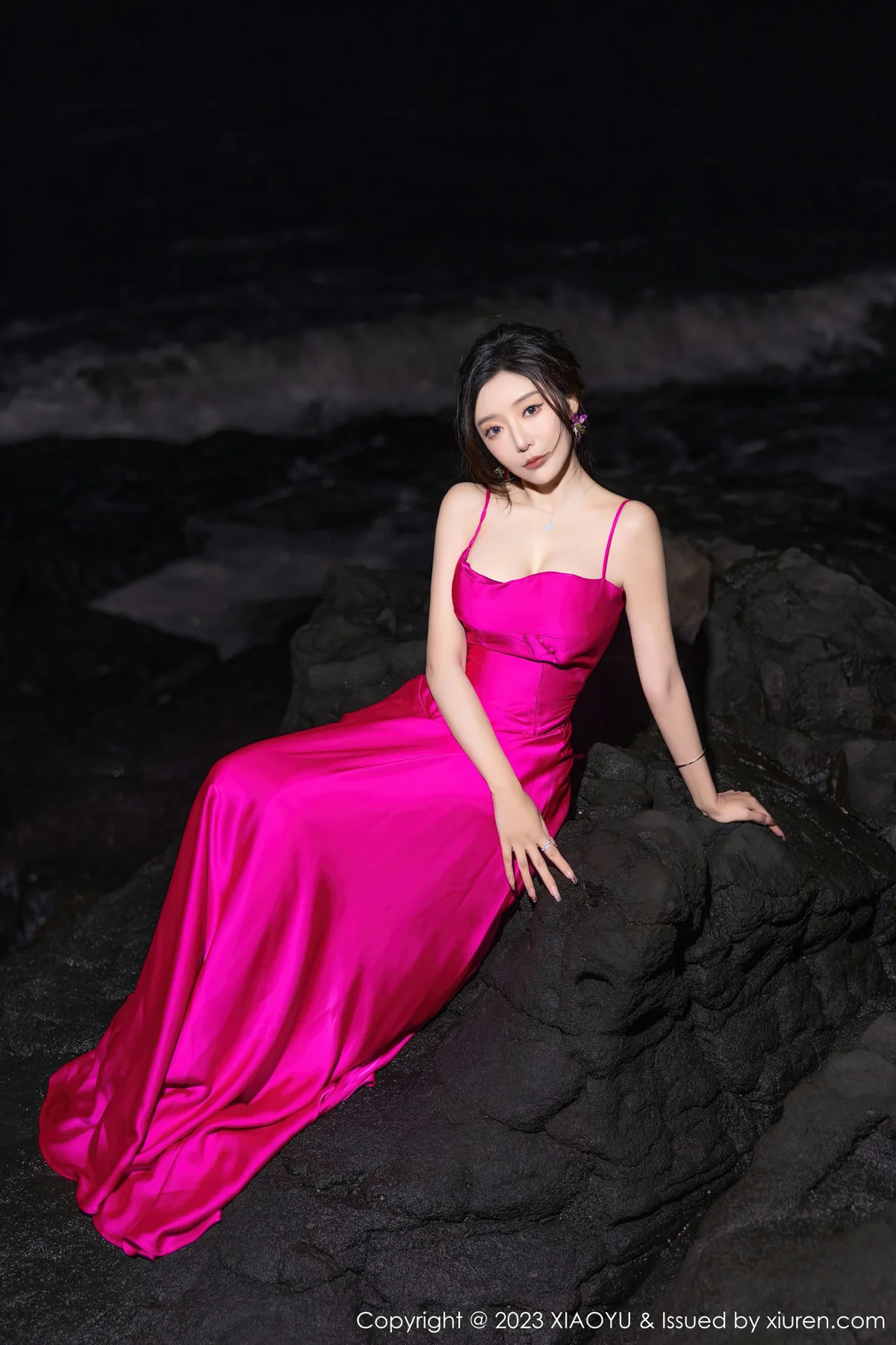 XIAOYU  语画  Vol.1174  王馨瑶yanni 黑色蕾丝情趣海南旅拍11 - 5