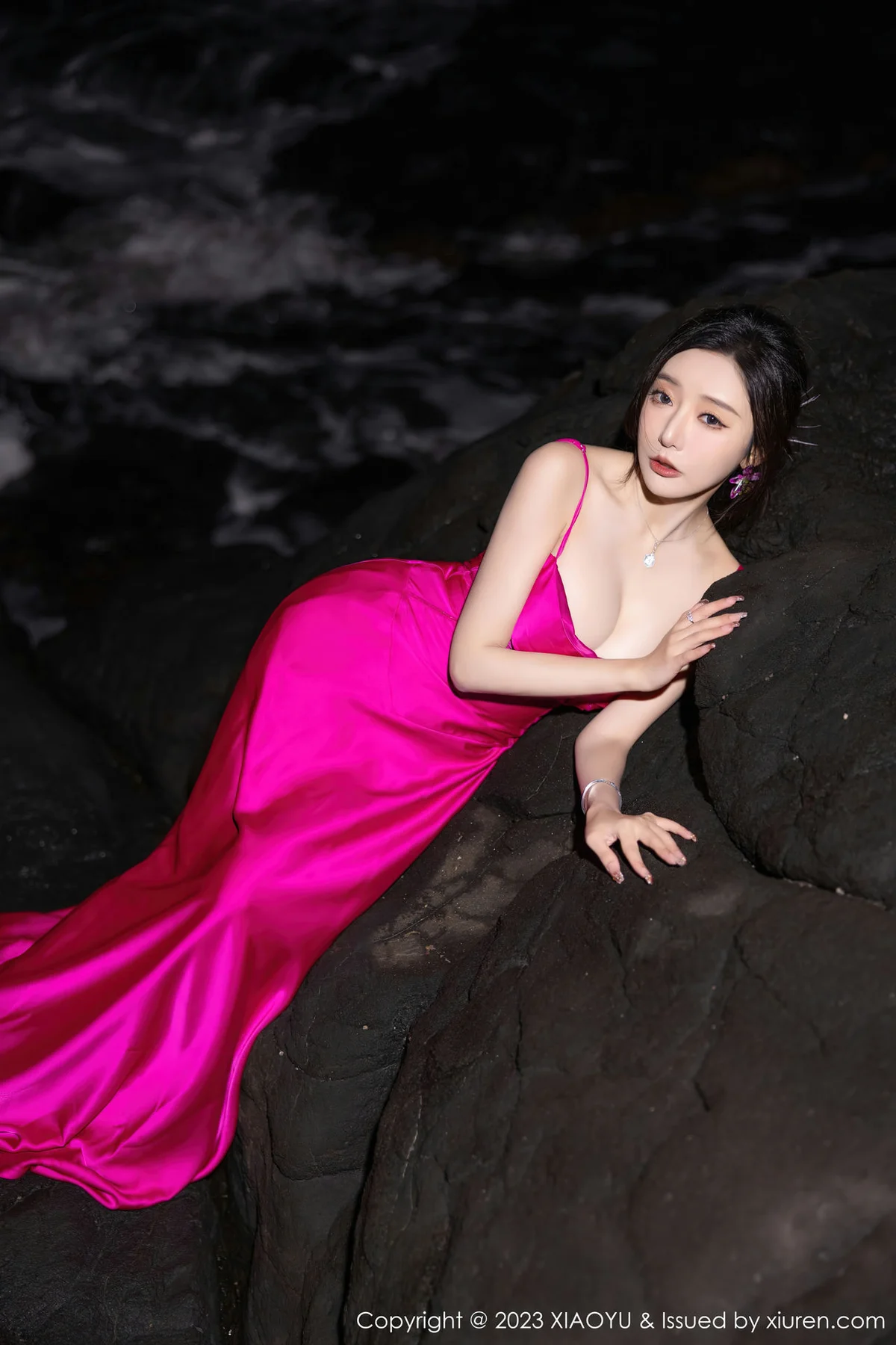 XIAOYU  语画  Vol.1174  王馨瑶yanni 黑色蕾丝情趣海南旅拍11 - 10