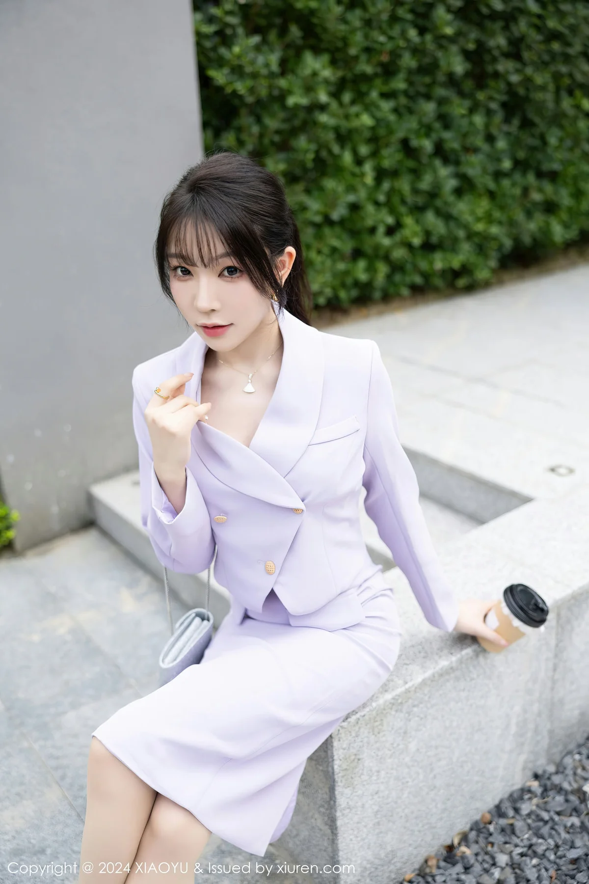 XIAOYU  语画  Vol.1178  徐莉芝Booty 蕾丝内衣海南旅拍写真1 - 1