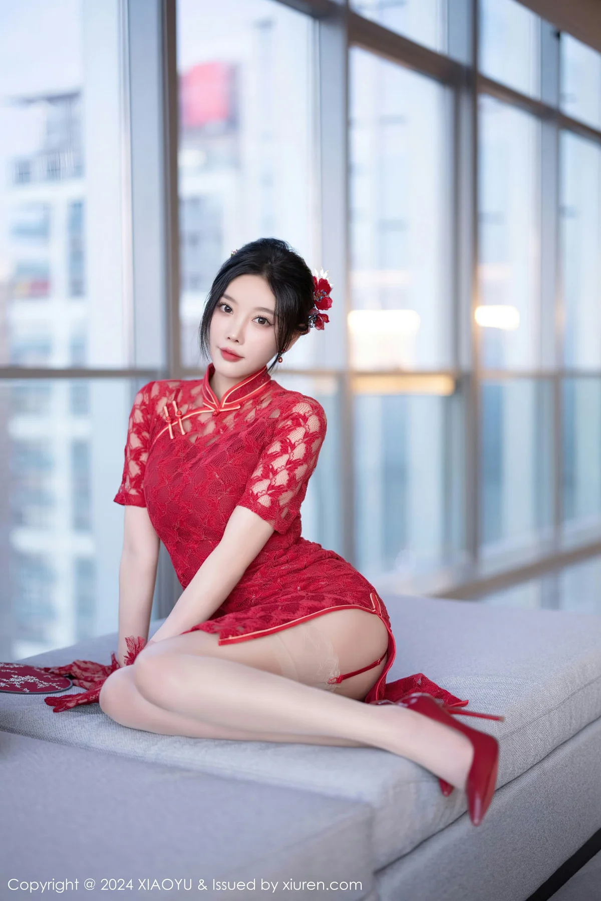 XIAOYU  语画  Vol.1184  杨晨晨Yome 中式婚服海南旅拍1 - 9