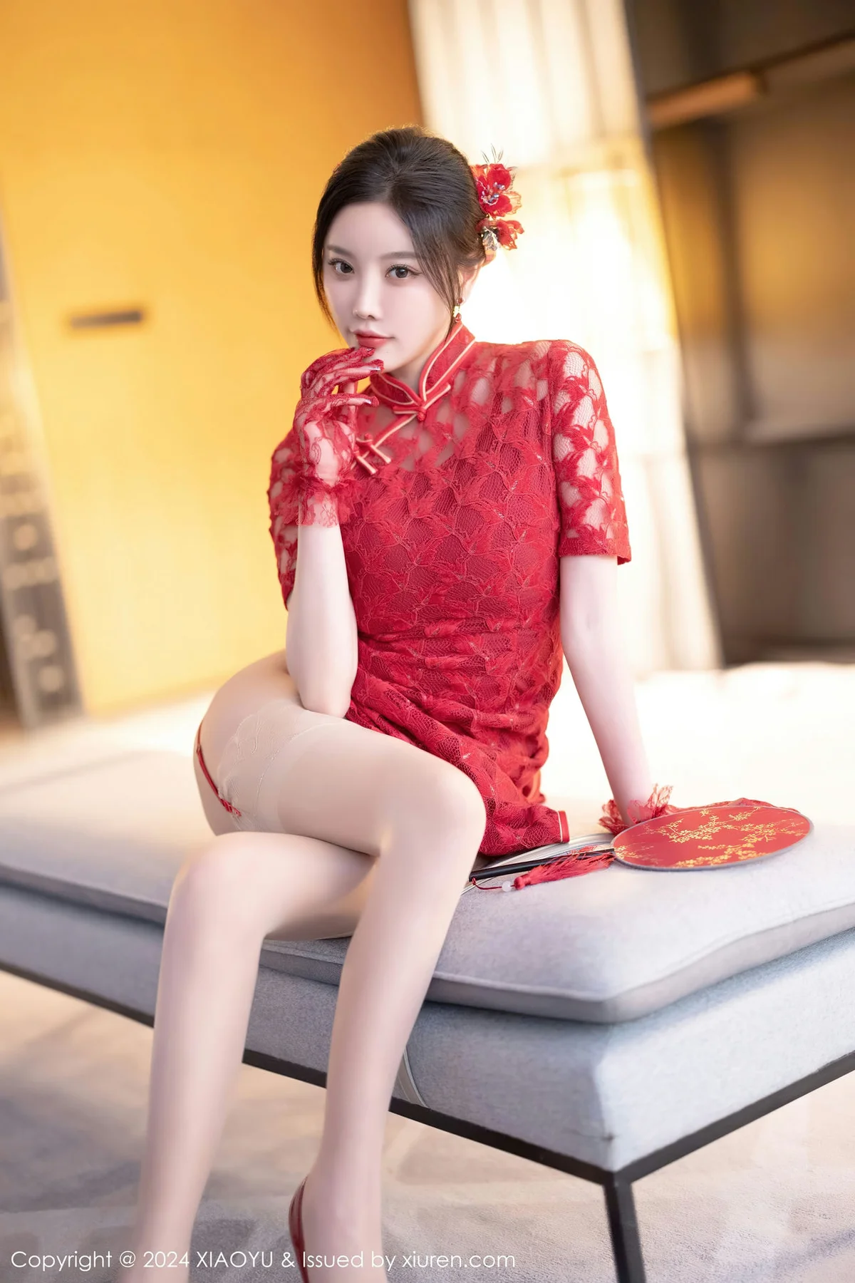 XIAOYU  语画  Vol.1184  杨晨晨Yome 中式婚服海南旅拍1 - 9