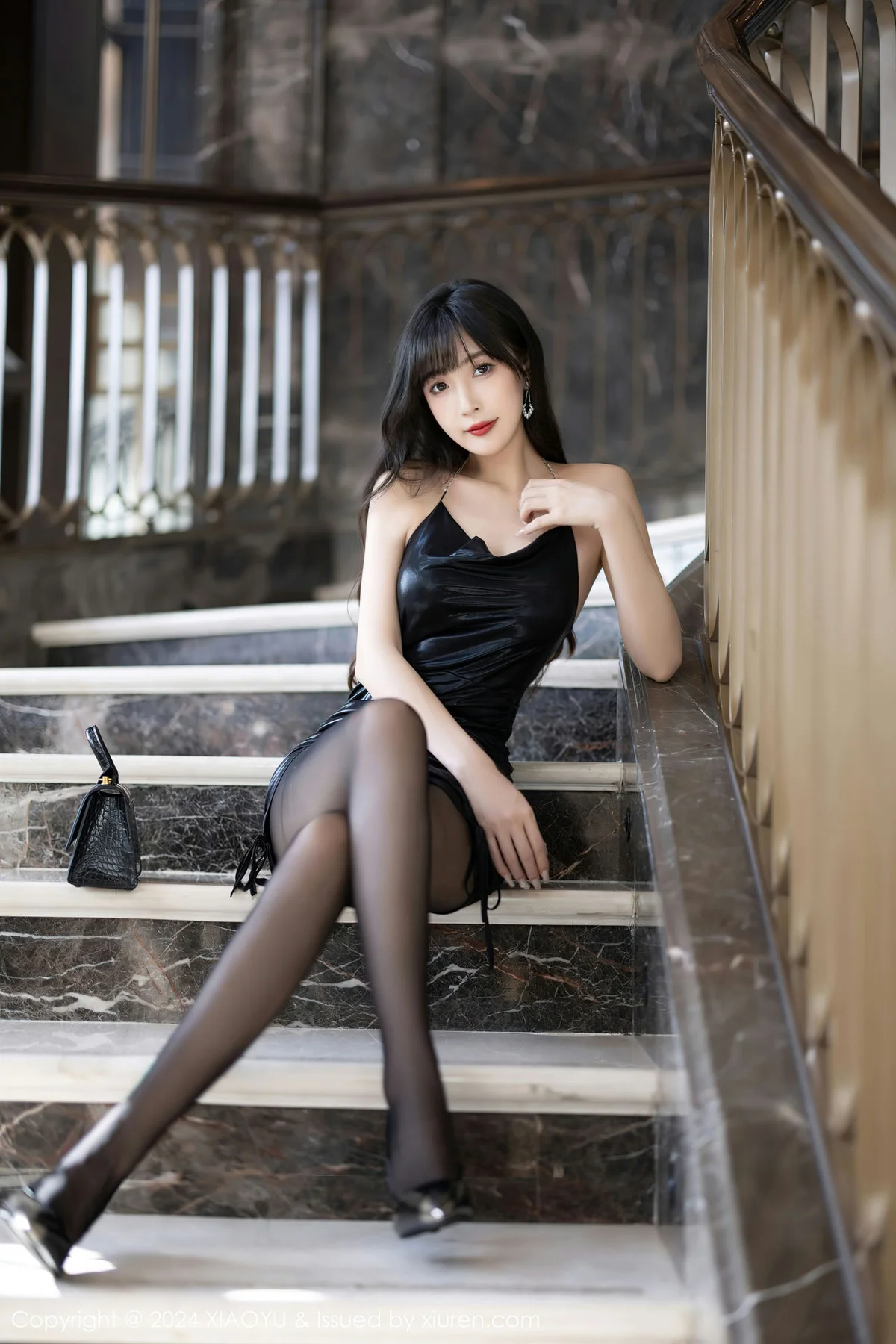 XIAOYU  语画  Vol.1185  苏曼兮 深蓝色旗袍性感写真1 - 10