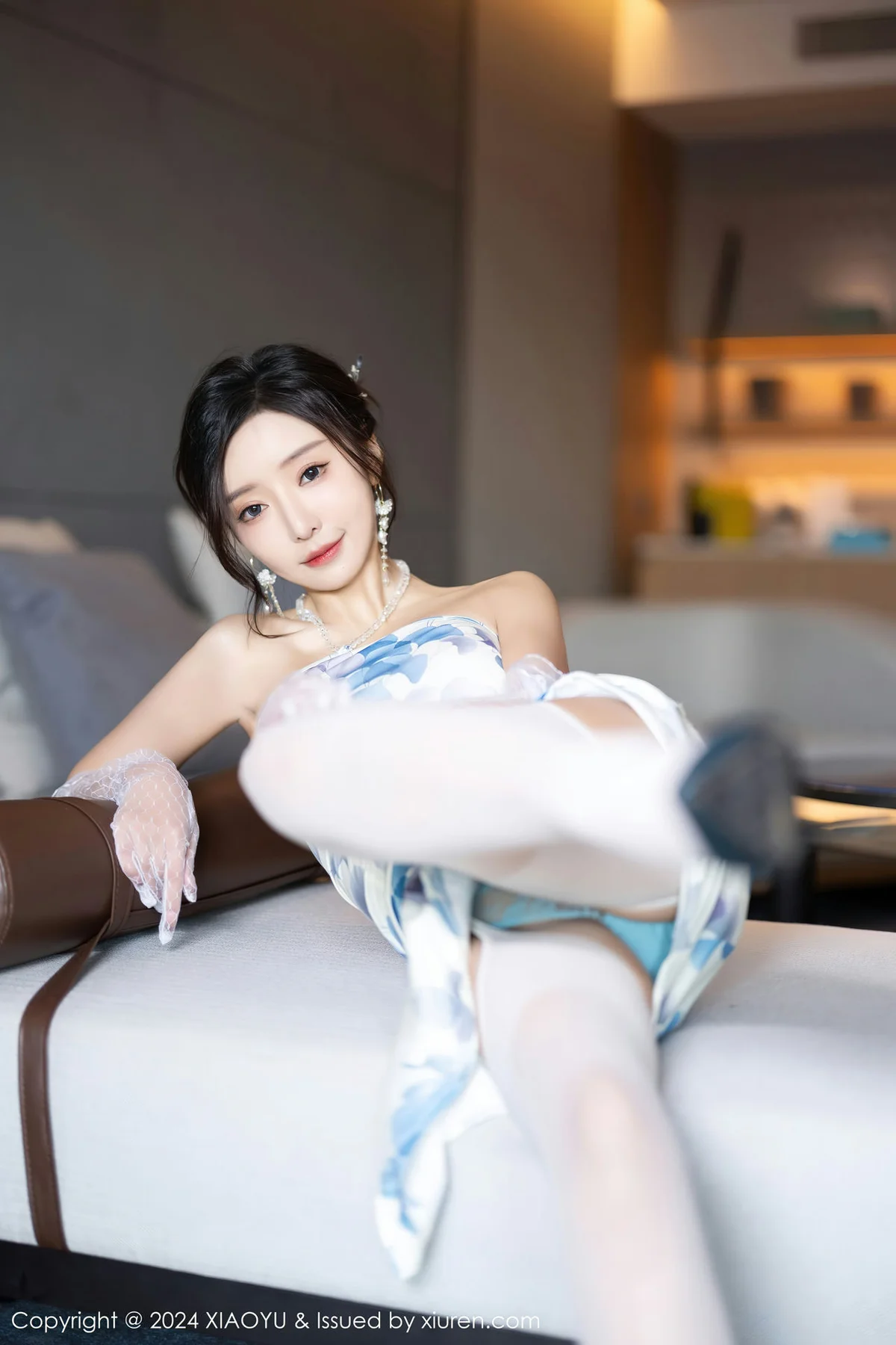 XIAOYU  语画  Vol.1191  王馨瑶yanni 诱人白色丝袜海南旅拍22 - 7