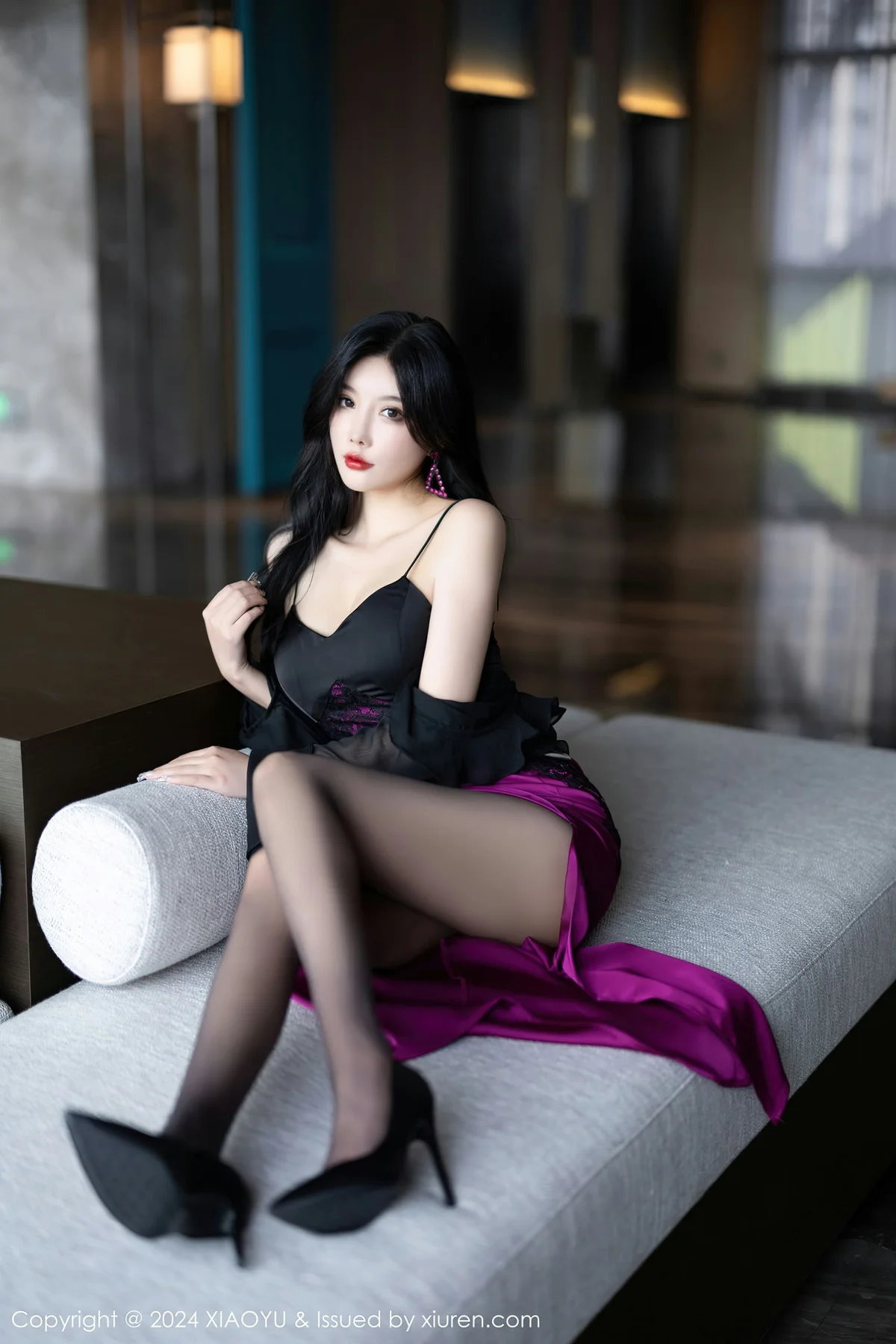 XIAOYU  语画  Vol.1192  杨晨晨Yome 魅惑黑丝2 - 1