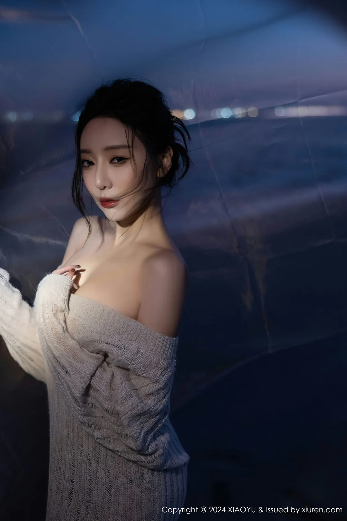 XIAOYU  语画  Vol.1200  王馨瑶yanni 诱人黑丝海南旅拍222 - 3