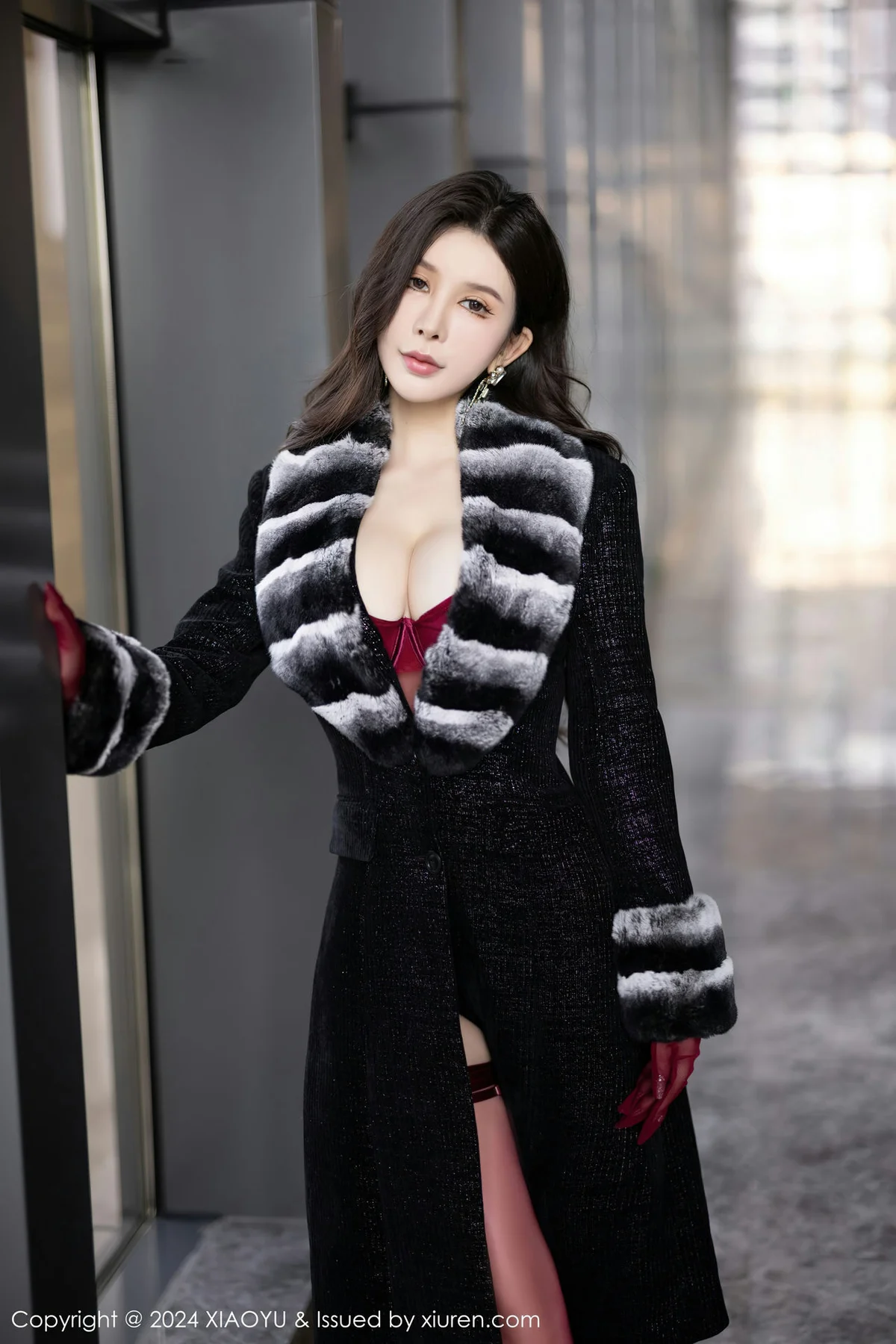 XIAOYU  语画  Vol.1210  李丽莎 红色情趣服饰性感写真1 - 4