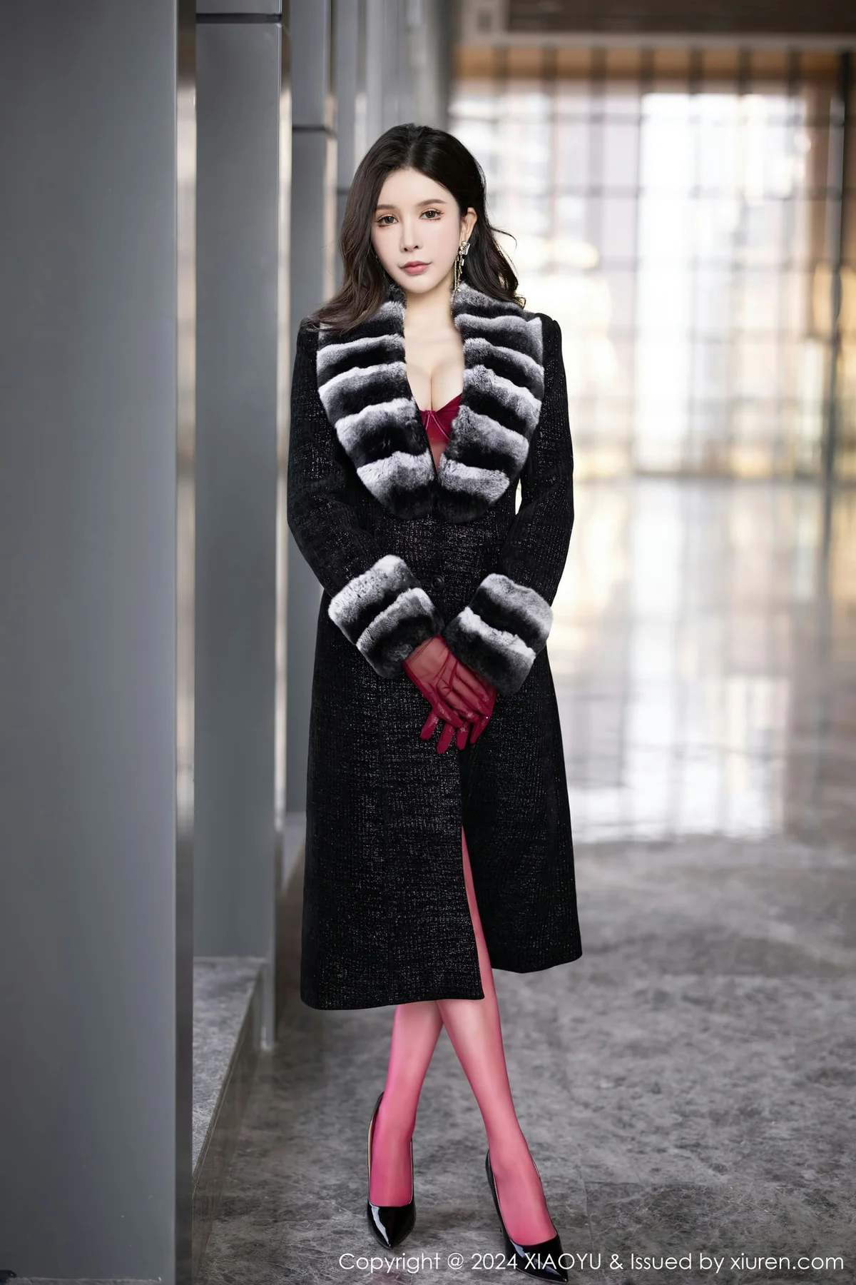 XIAOYU  语画  Vol.1210  李丽莎 红色情趣服饰性感写真1 - 5