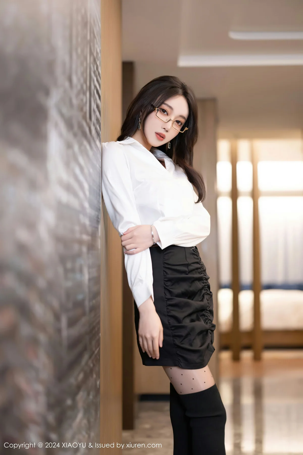 XIAOYU  语画  Vol.1234 玥儿玥 白色丝袜哈尔滨旅拍 - 3