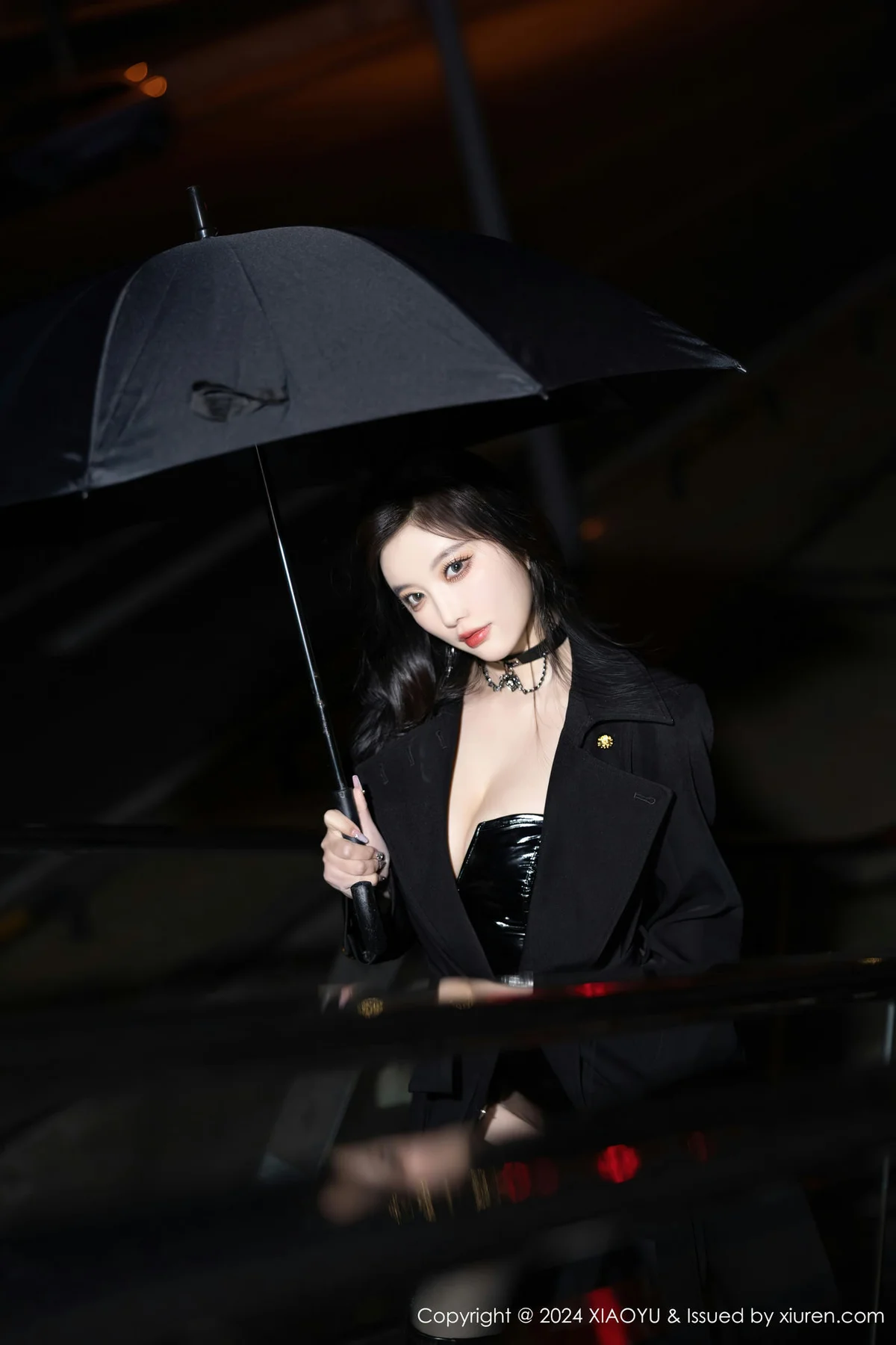 XIAOYU  语画  Vol.1241 杨晨晨Yome 黑色皮质内衣哈尔滨旅拍1 - 6