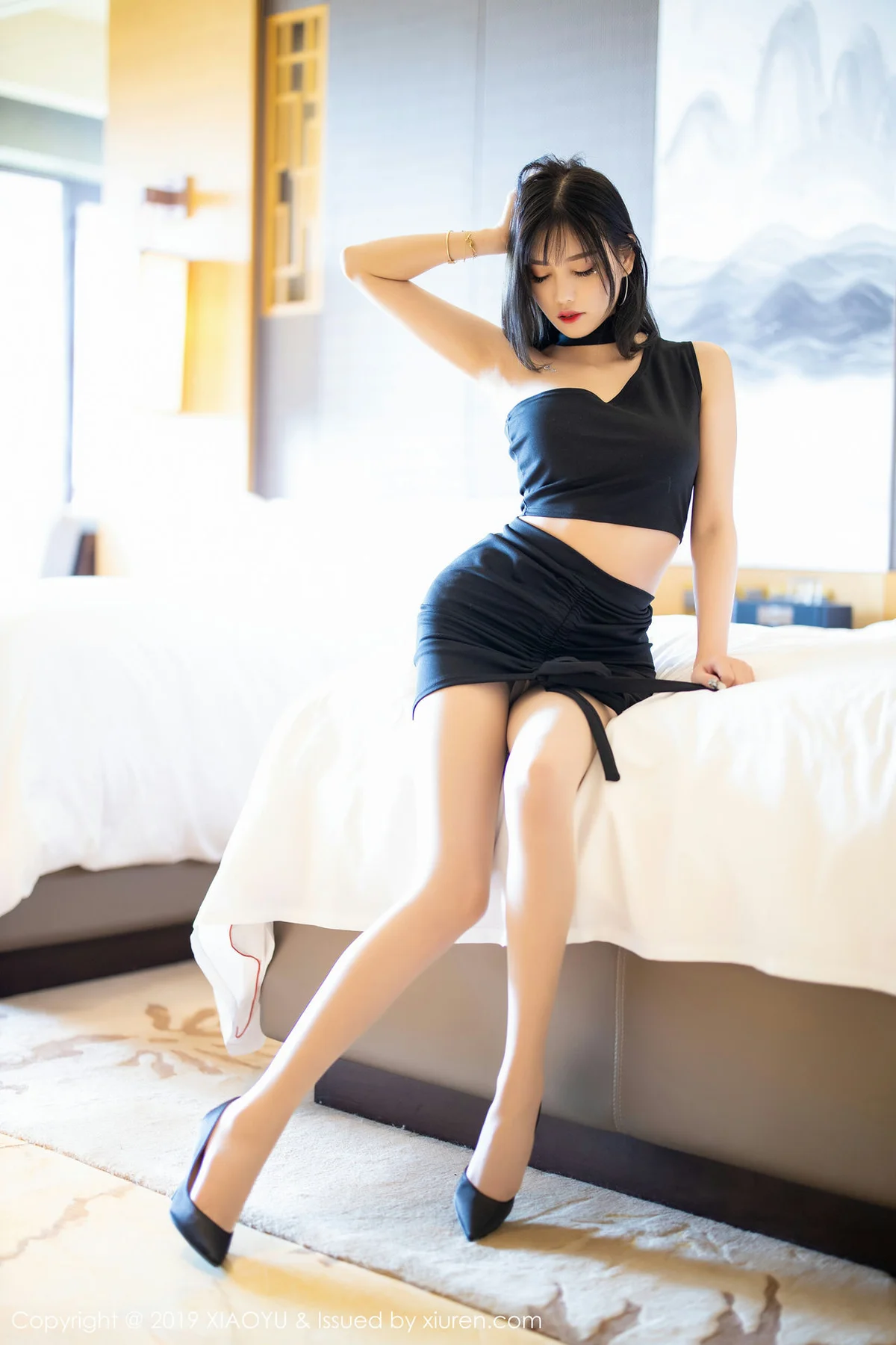 XIAOYU  语画界 Vol.134 杨晨晨sugar 美腿肉丝海南岛心愿旅拍写真 - 2