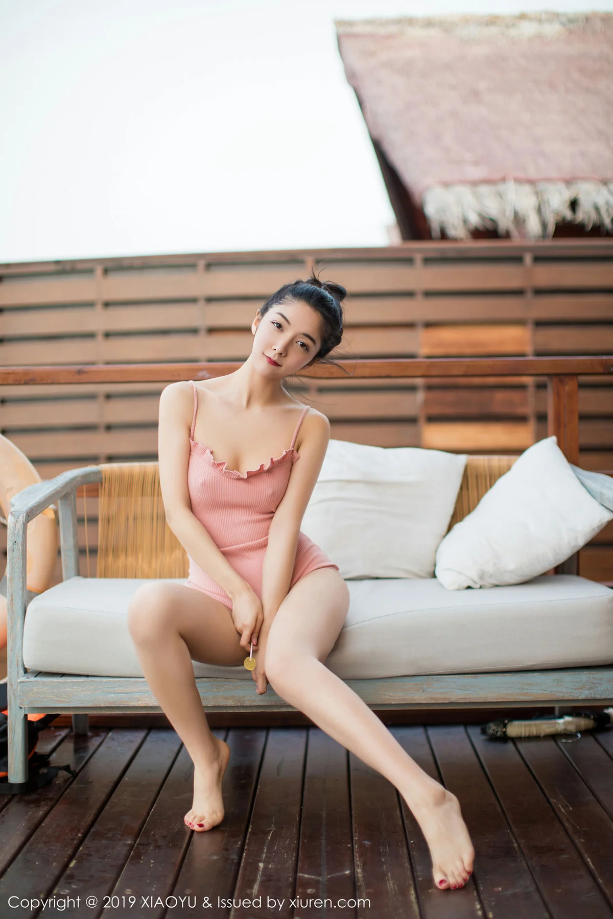 XIAOYU  语画界 Vol.150 Angela喜欢猫马尔代夫旅拍 - 5